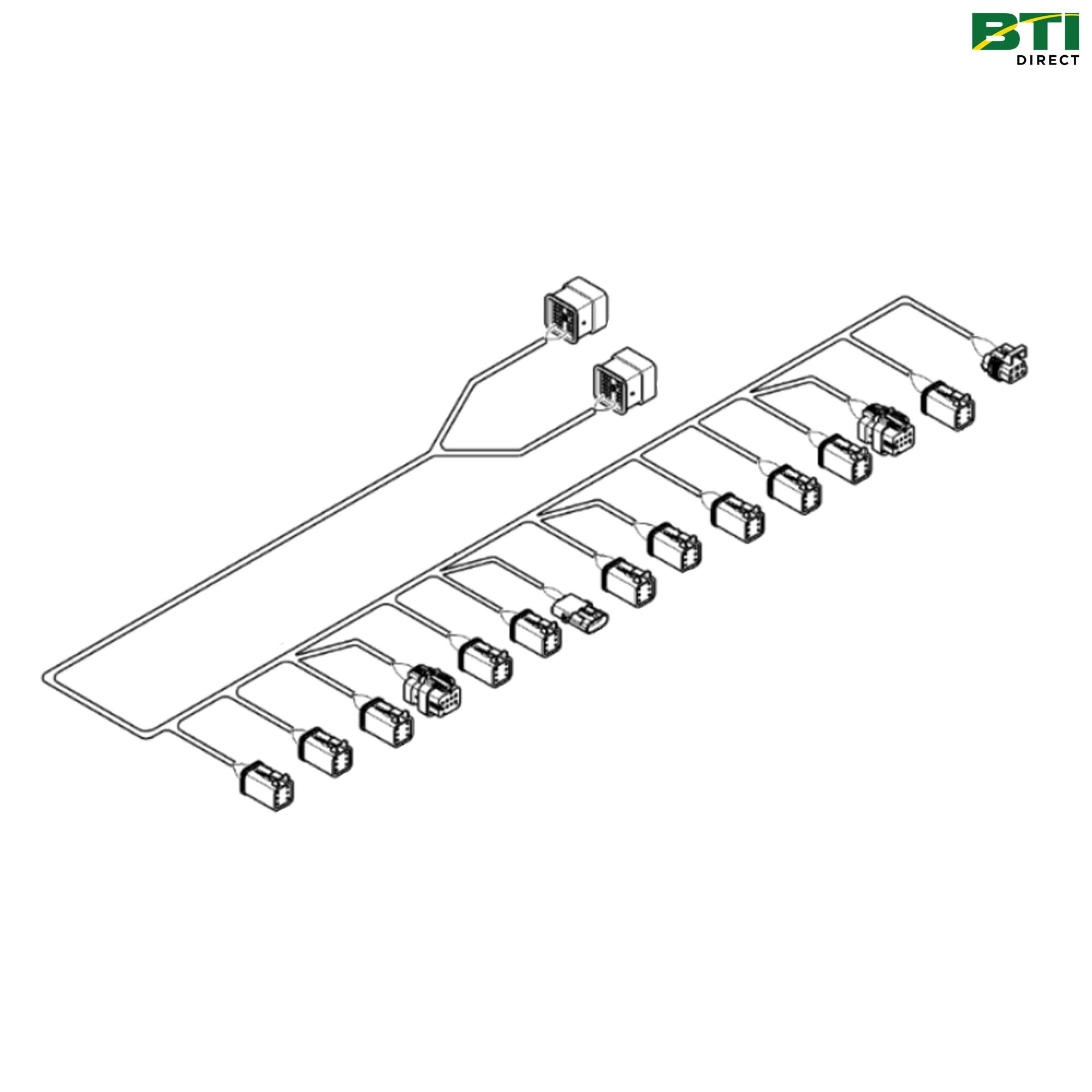 AKK11767: Integral Wiring Harness, Right Side, 32 Rows