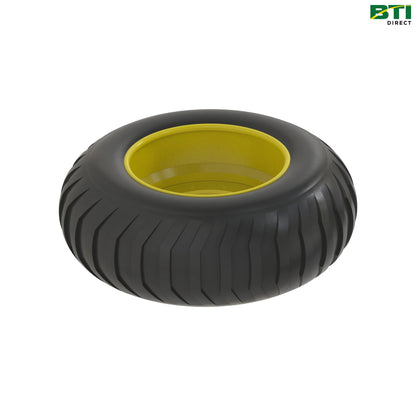 AKK12111: Tire and Rim Assembly, Left Side
