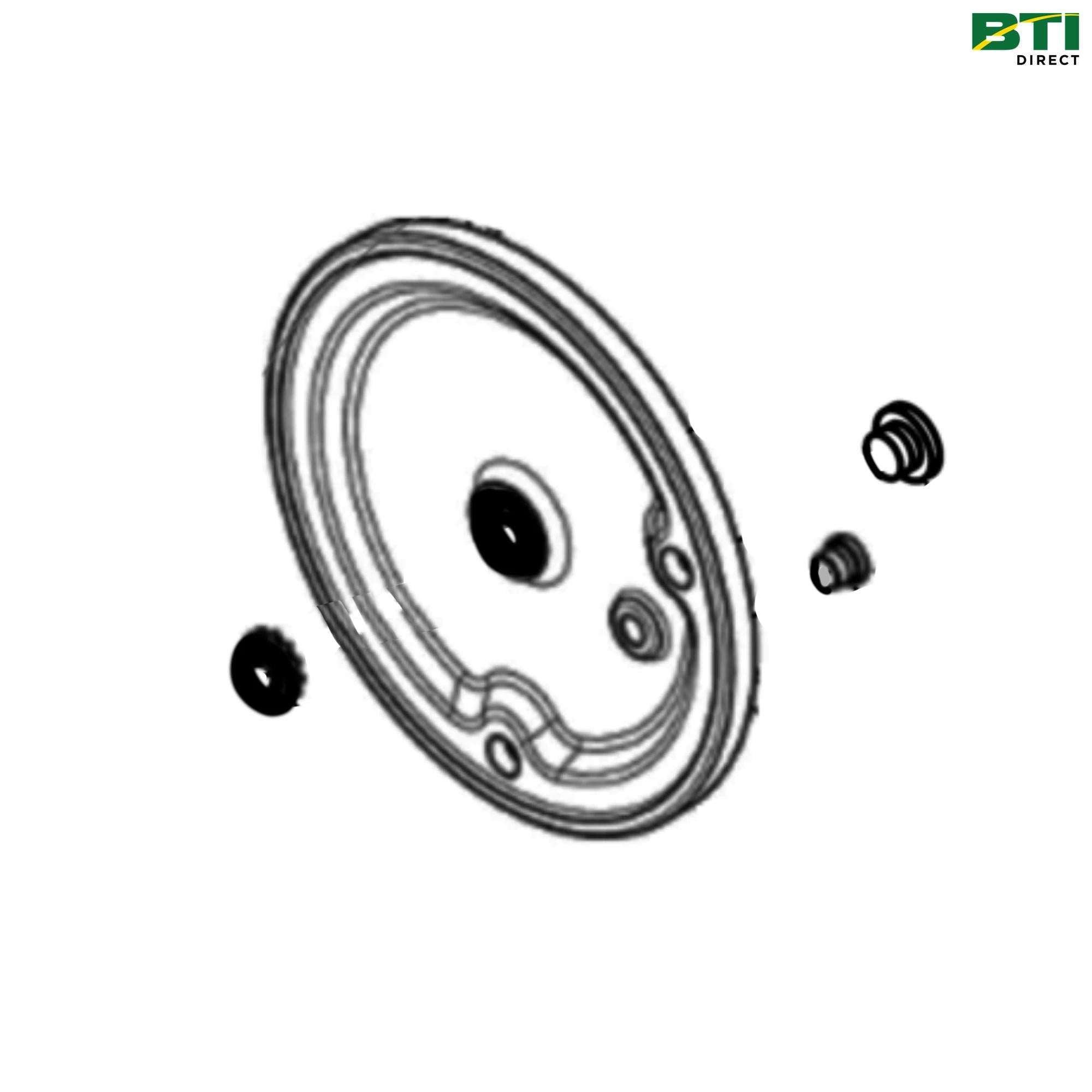 AKK17987: Rear Hub Cover
