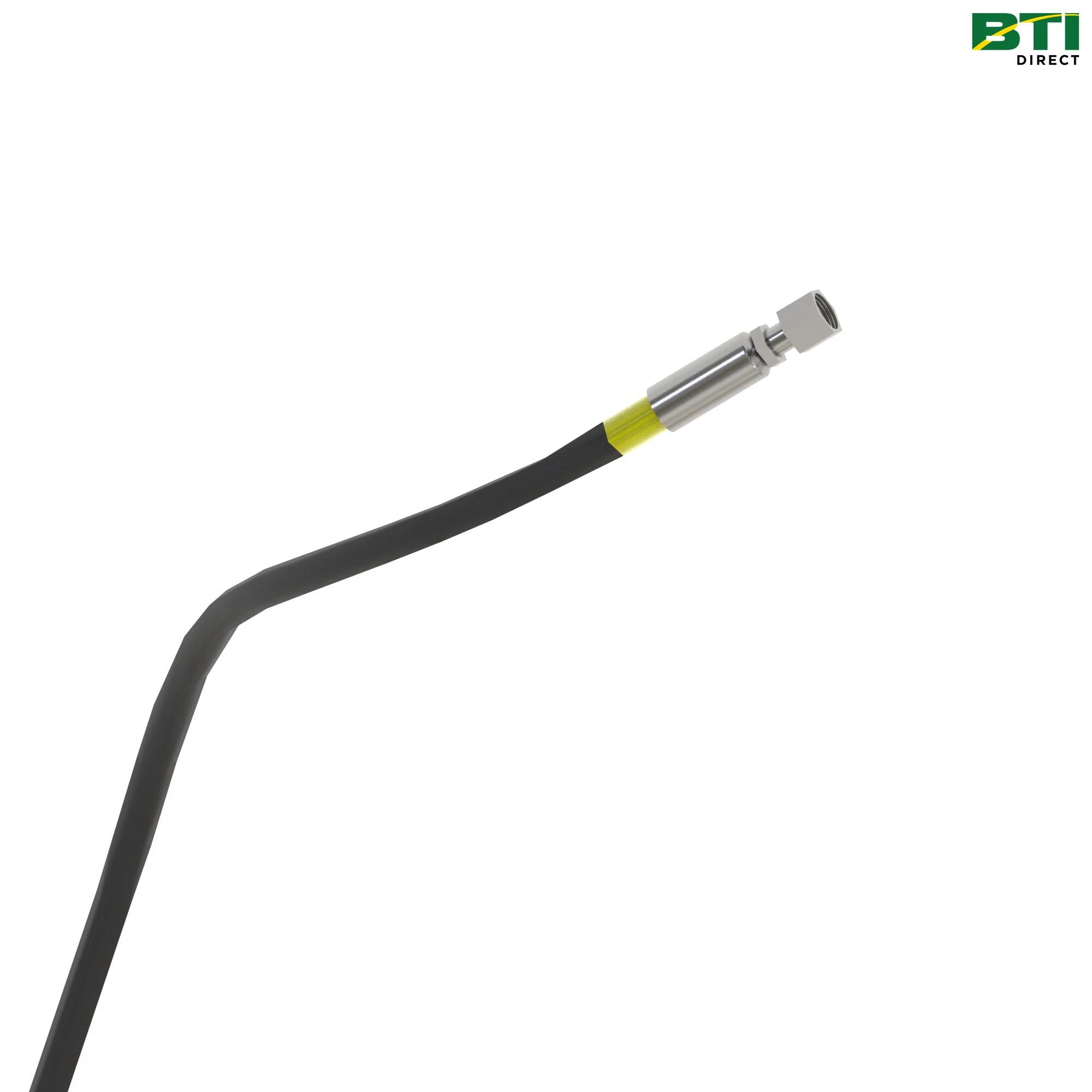 AKK21617: Right Wishbone VAC3/VAC4 Case Drain Hydraulic Hose