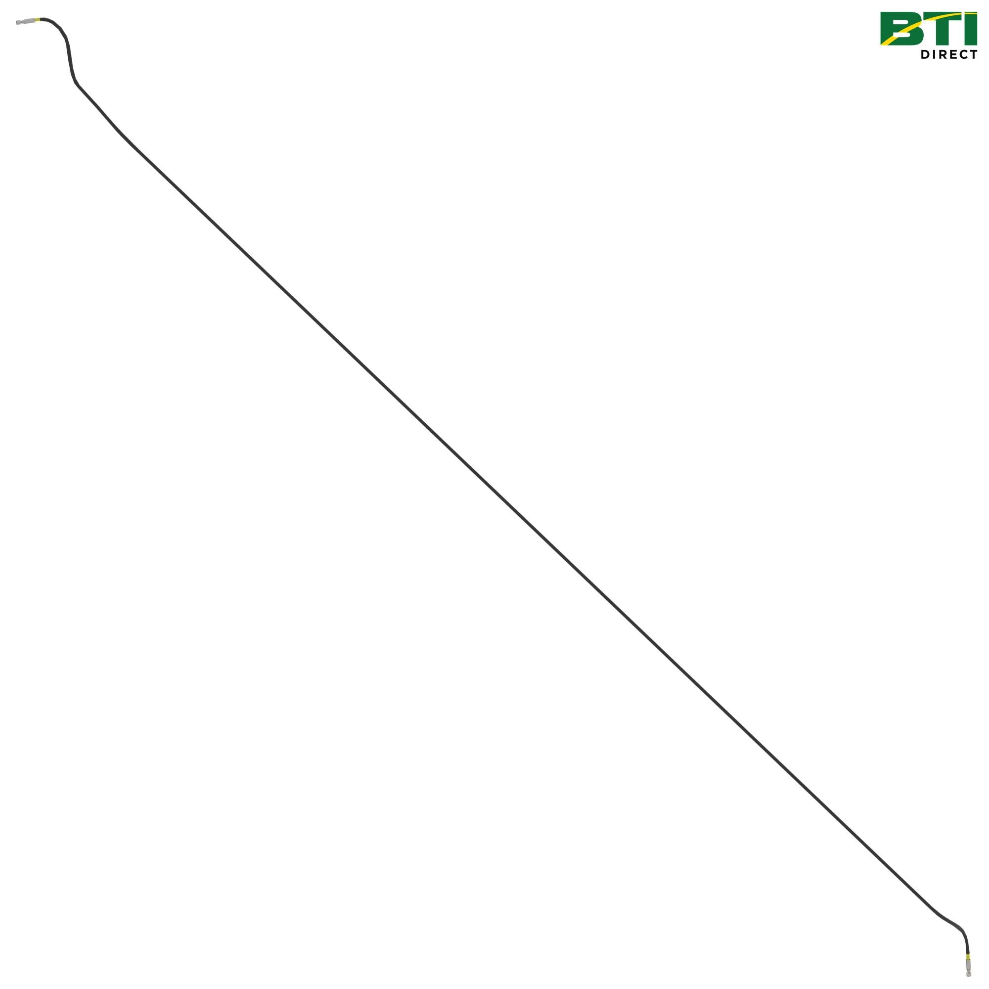 AKK21620: Left Wishbone VAC1/VAC2 Case Drain Hydraulic Hose