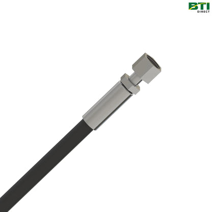 AKK24821: LH Tilt Cylinder Base End Hydraulic Hose