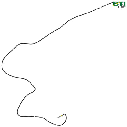 AKK24907: Left Rear Park Brake Hydraulic Hose