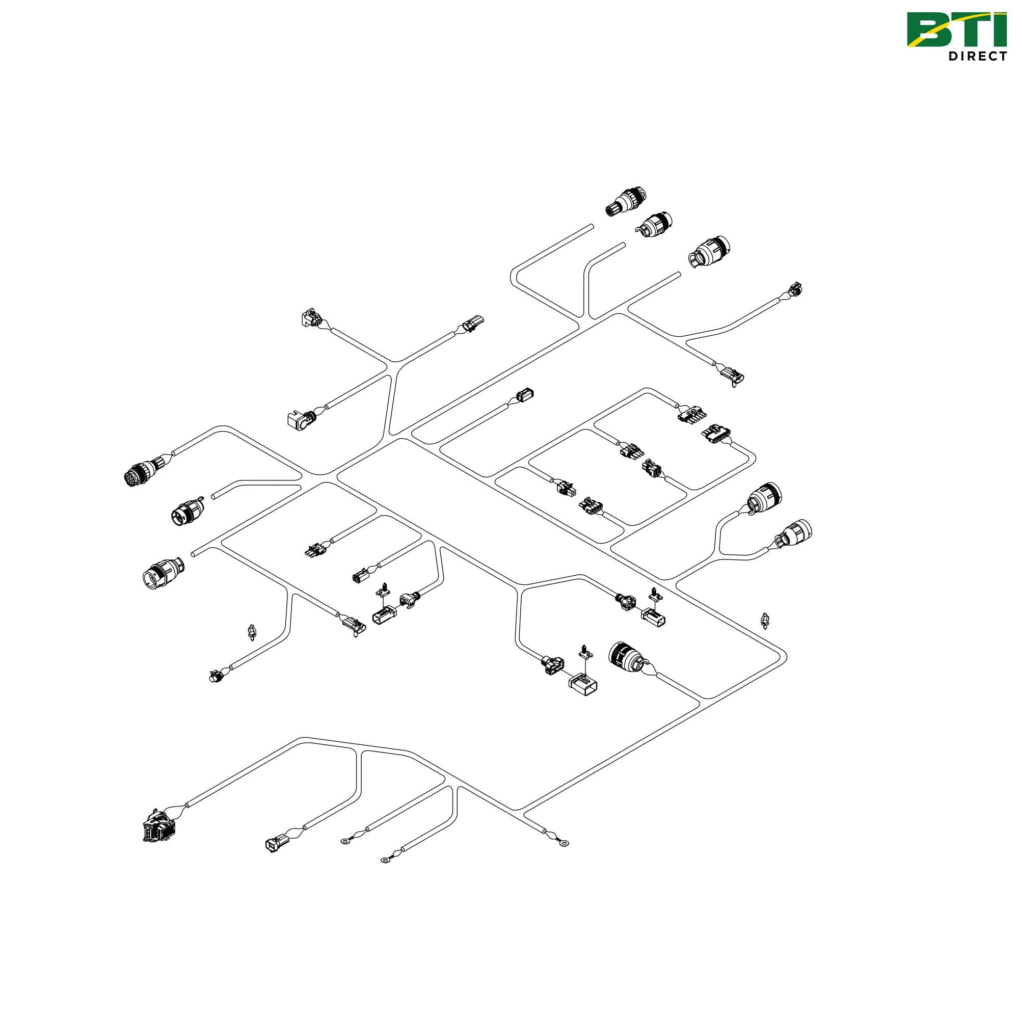 AKK29637: Center Frame Wiring Harness
