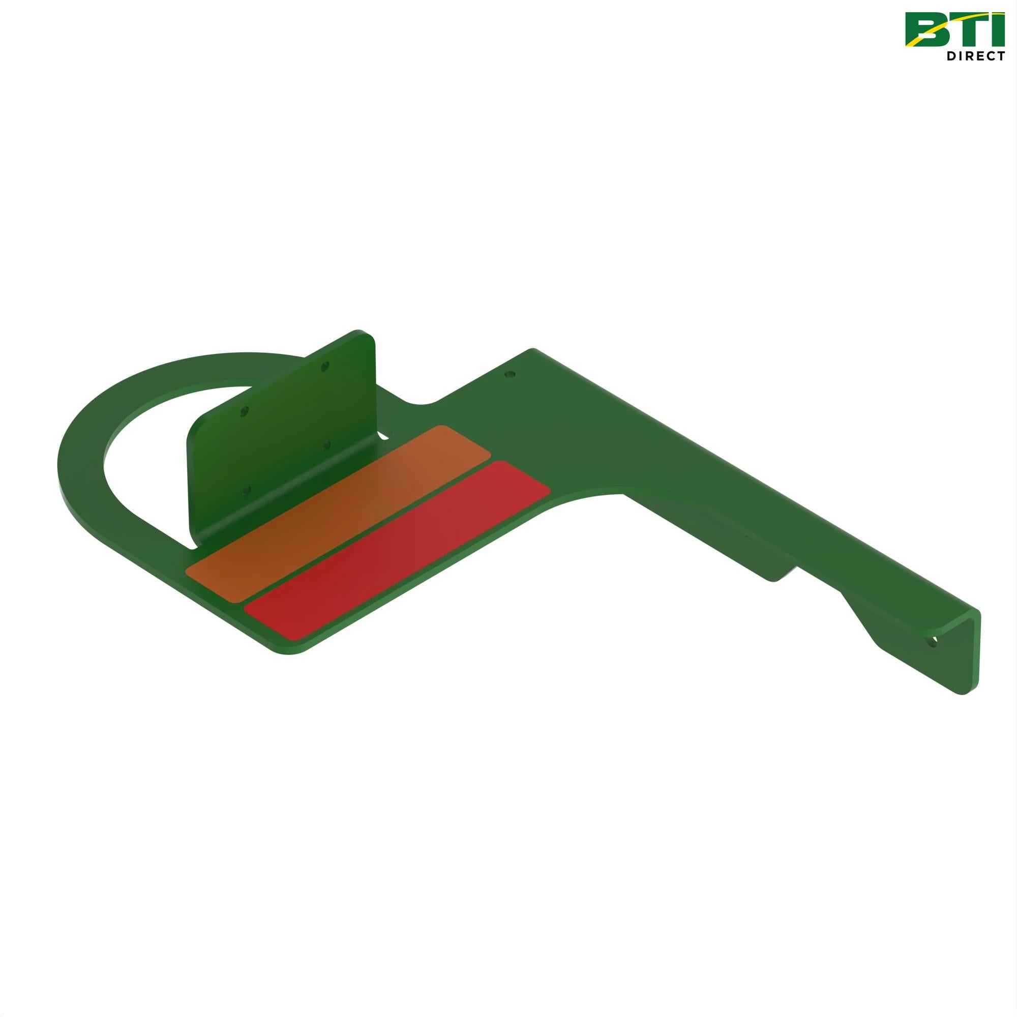 AKK34720: Amber Bracket with Decal Plate, Left Side