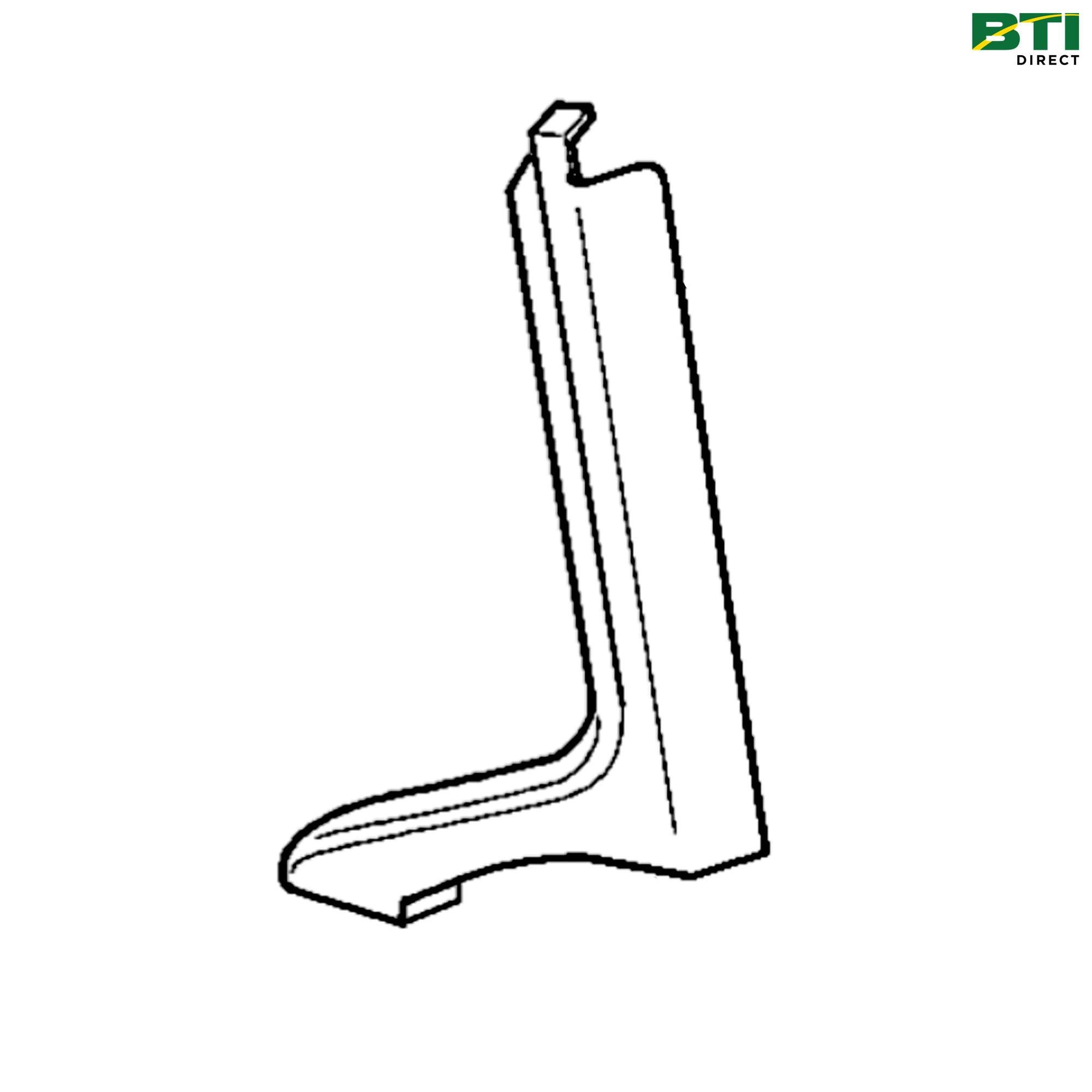 AL112548: Rear Air Duct, Right Side
