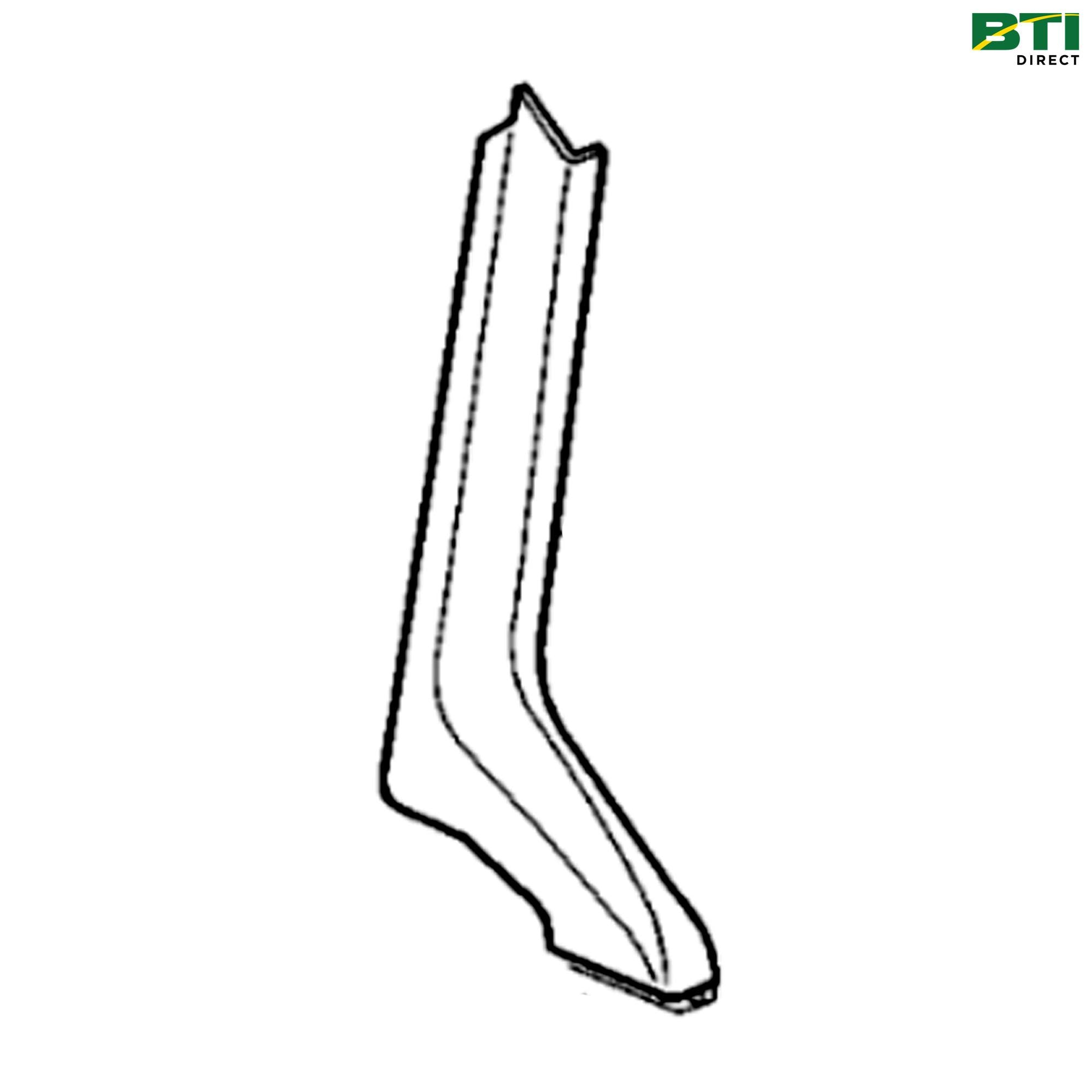 AL112549: Rear Air Duct, Left Side