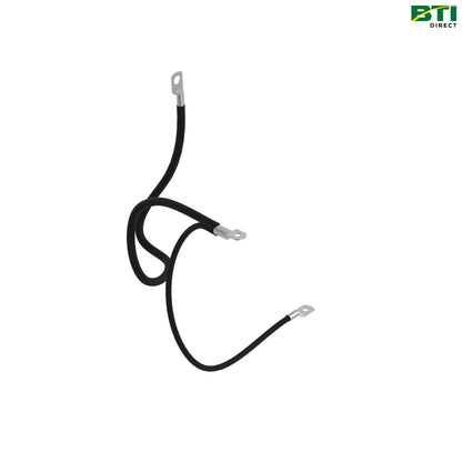 AL156589: Negative Engine Battery Cable, Length 720 mm