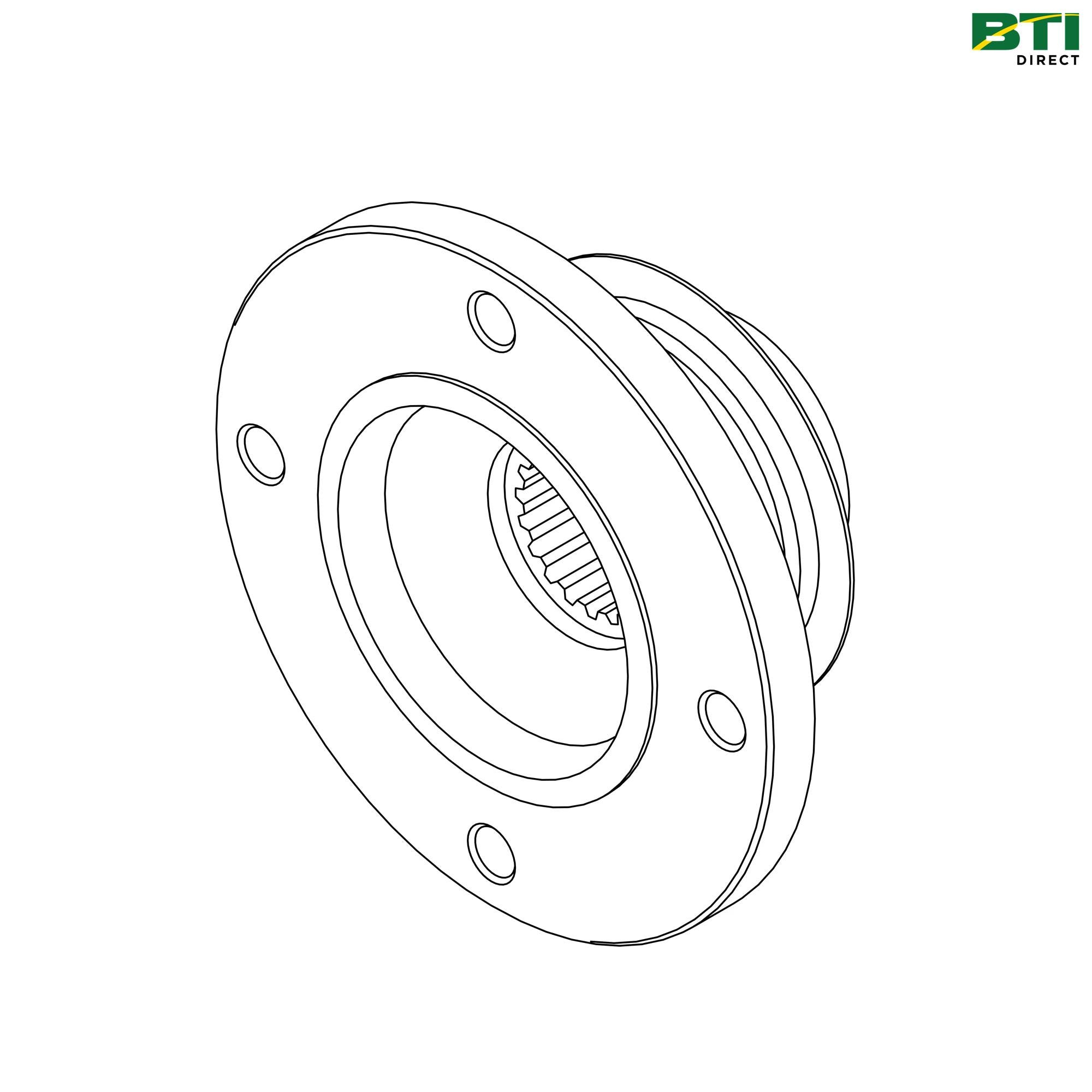 AL160117: Differential Drive Flange