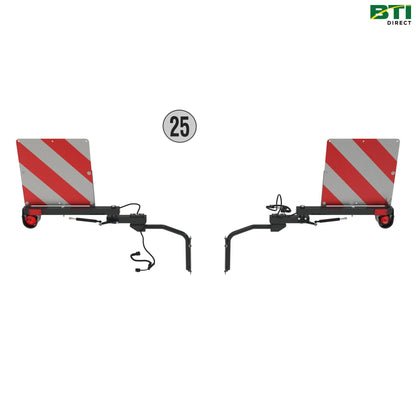 AL164386: Extremity Light and Warning Sign (Width 2750mm - 3000mm)