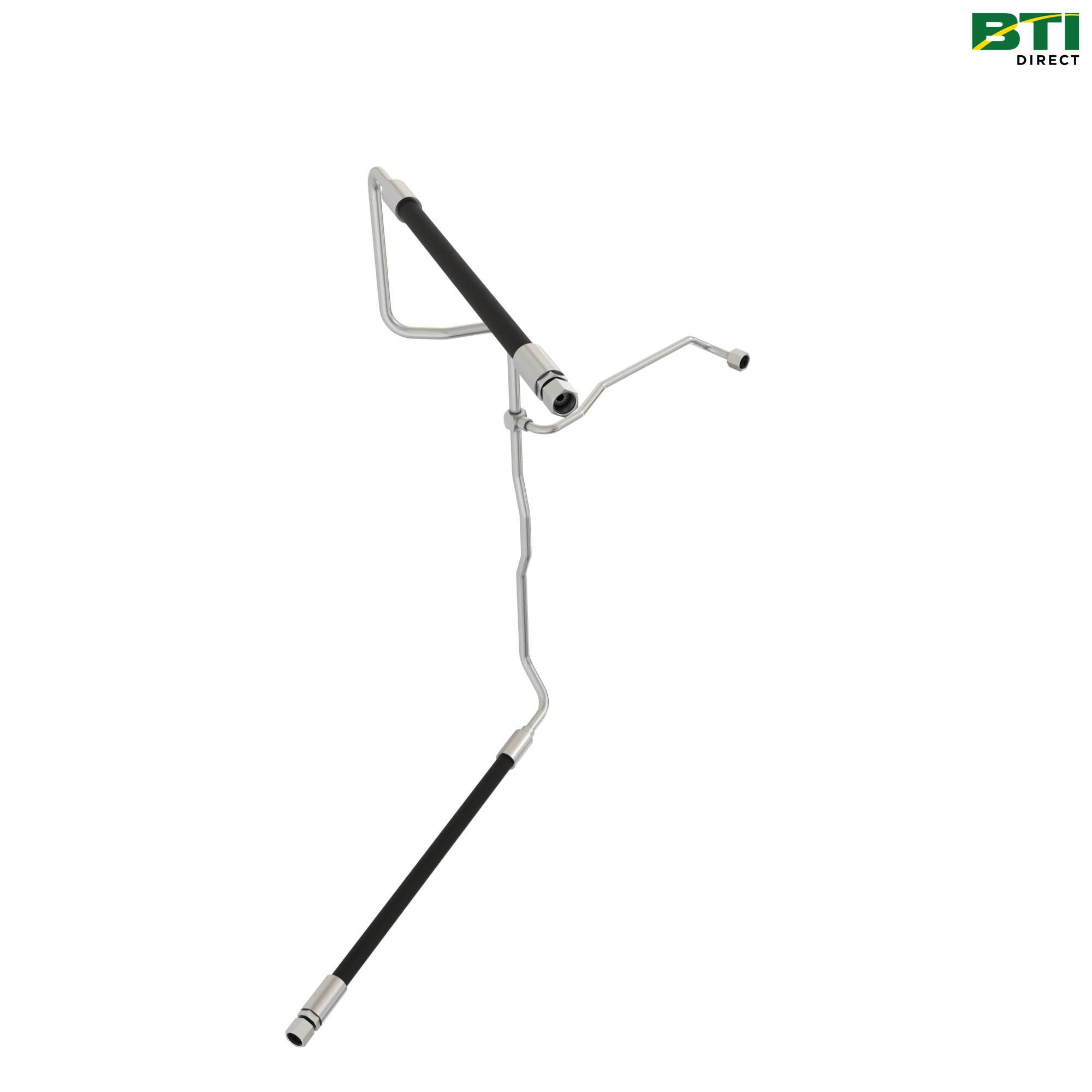 AL172392: Right Side Cylinder Cab Suspension Hydraulic Hose