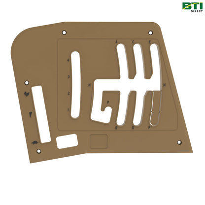 AL173546: Gear Shift Guide Panel