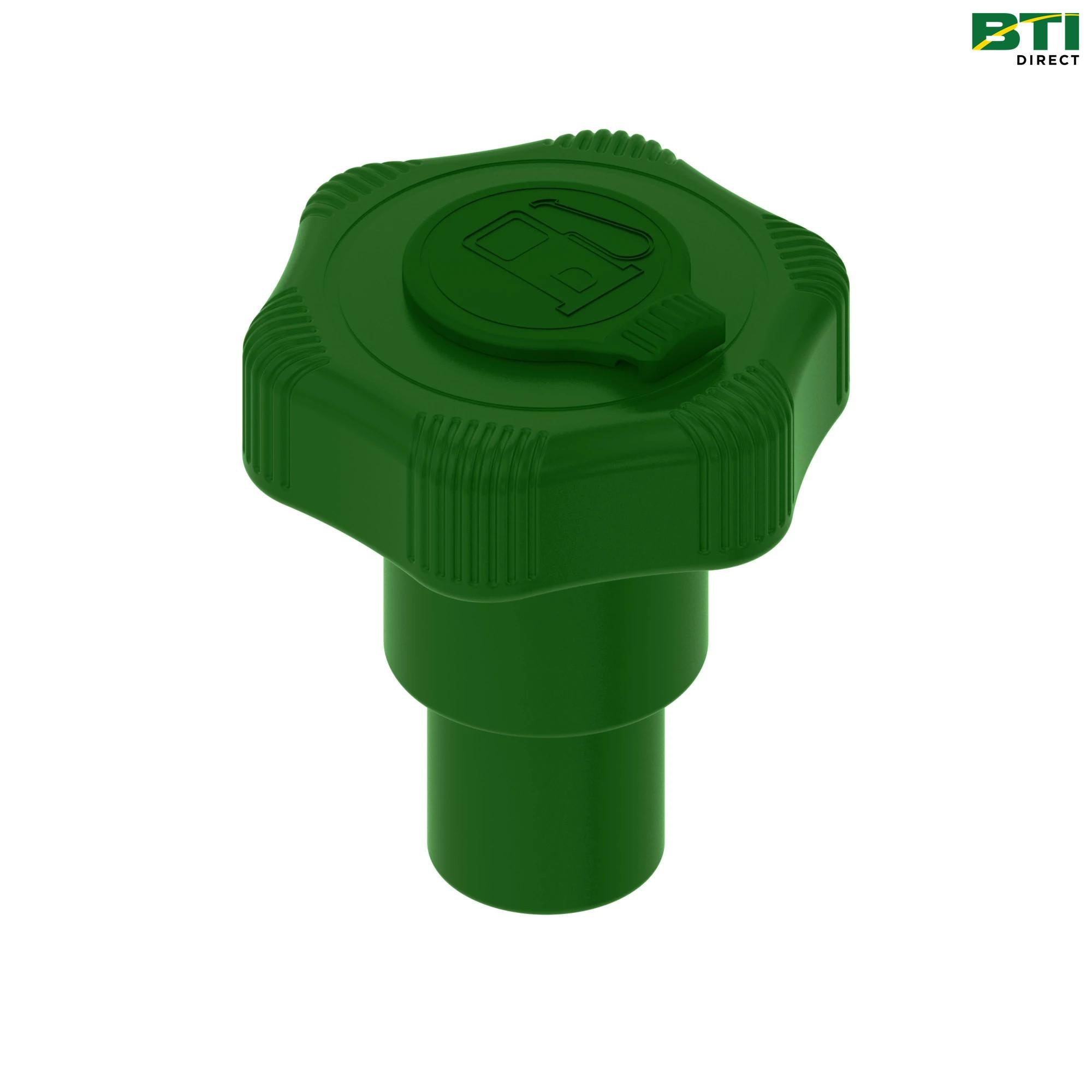 AL239039: Fuel Tank Lockable Filler Cap, Green