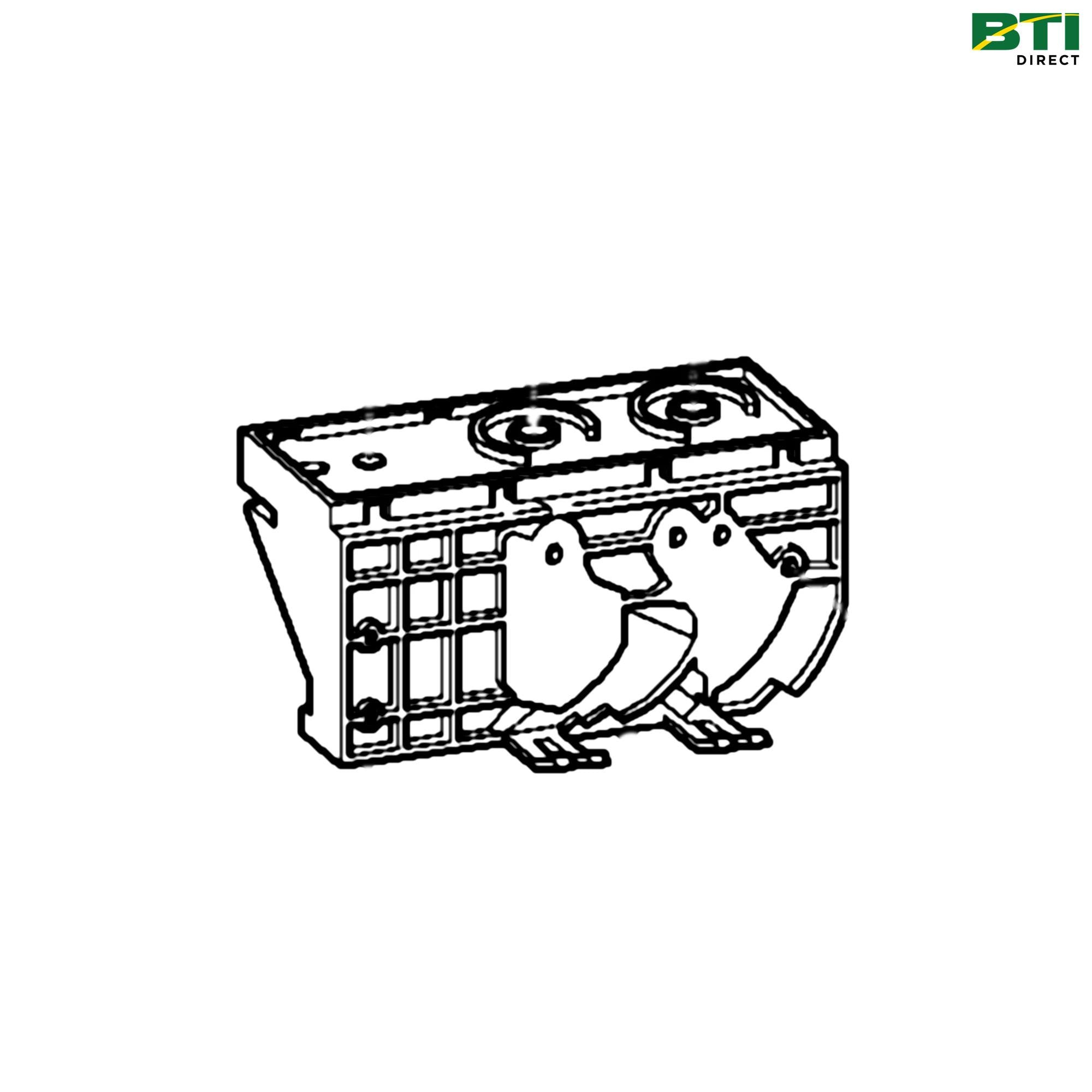 AL79675: HVAC Control Unit Base Plate