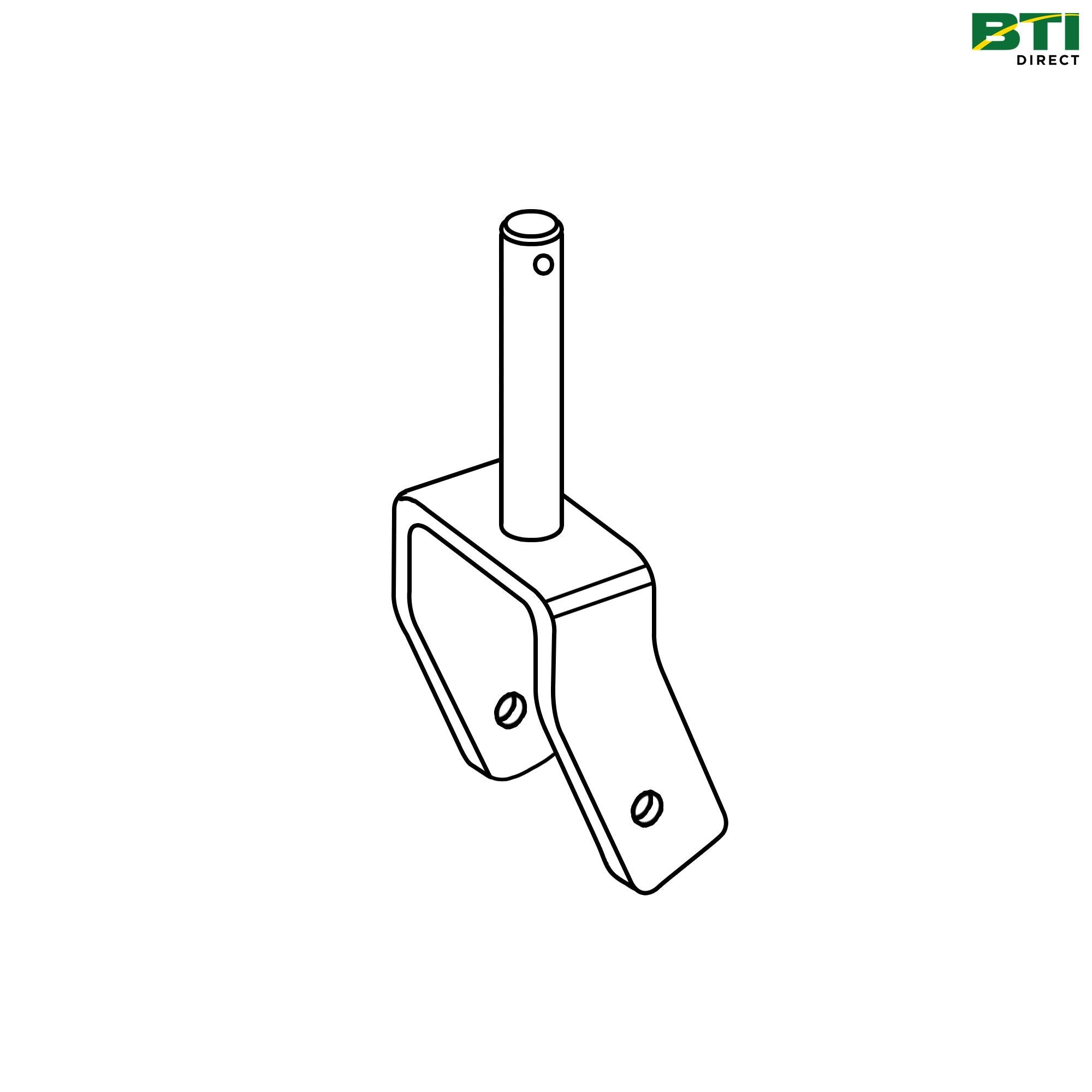 AM100413: Welded Caster Arm