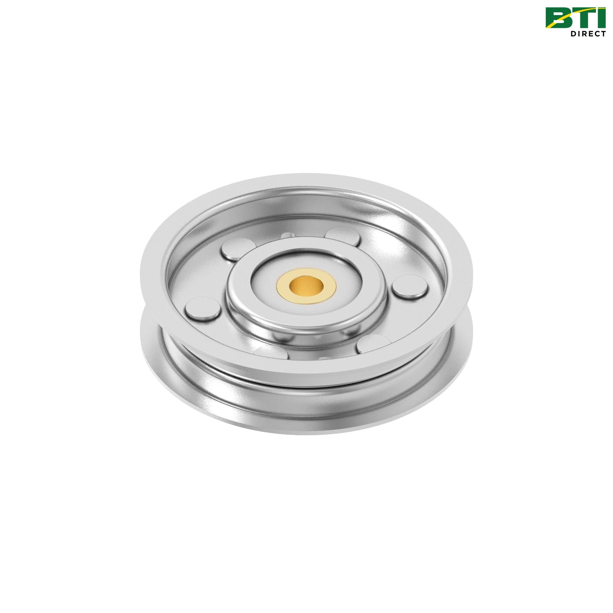 AM103018: Welded Flat Idler Pulley with Bearing