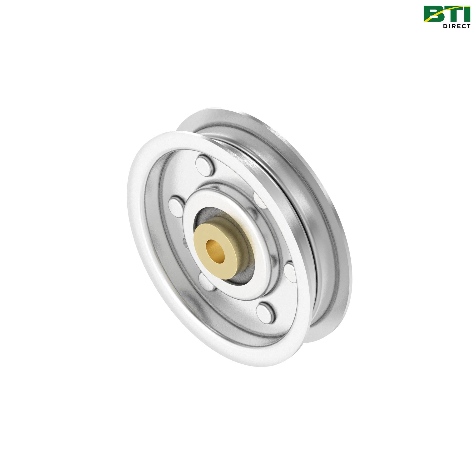 AM103018: Welded Flat Idler Pulley with Bearing