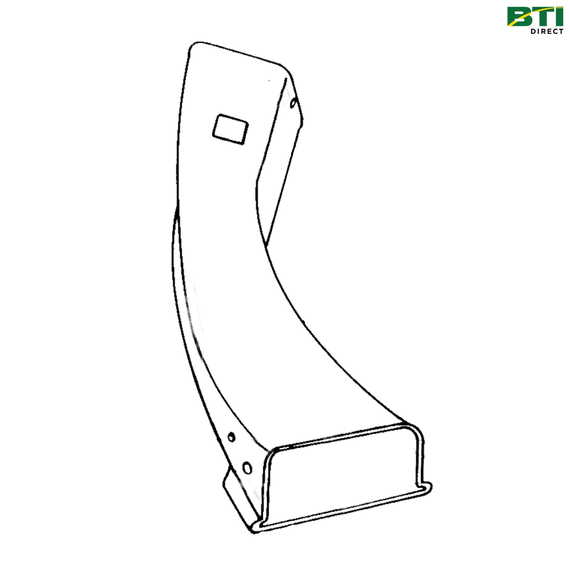 AM106092: Lower Discharge Chute Assembly
