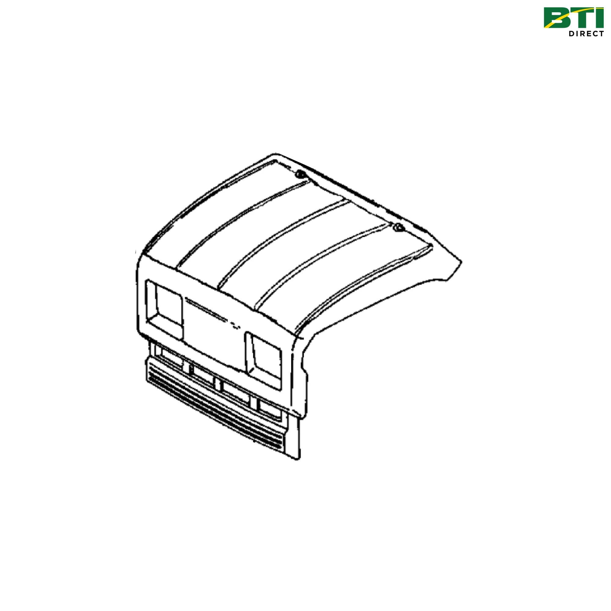 AM126154: Front Grille Frame