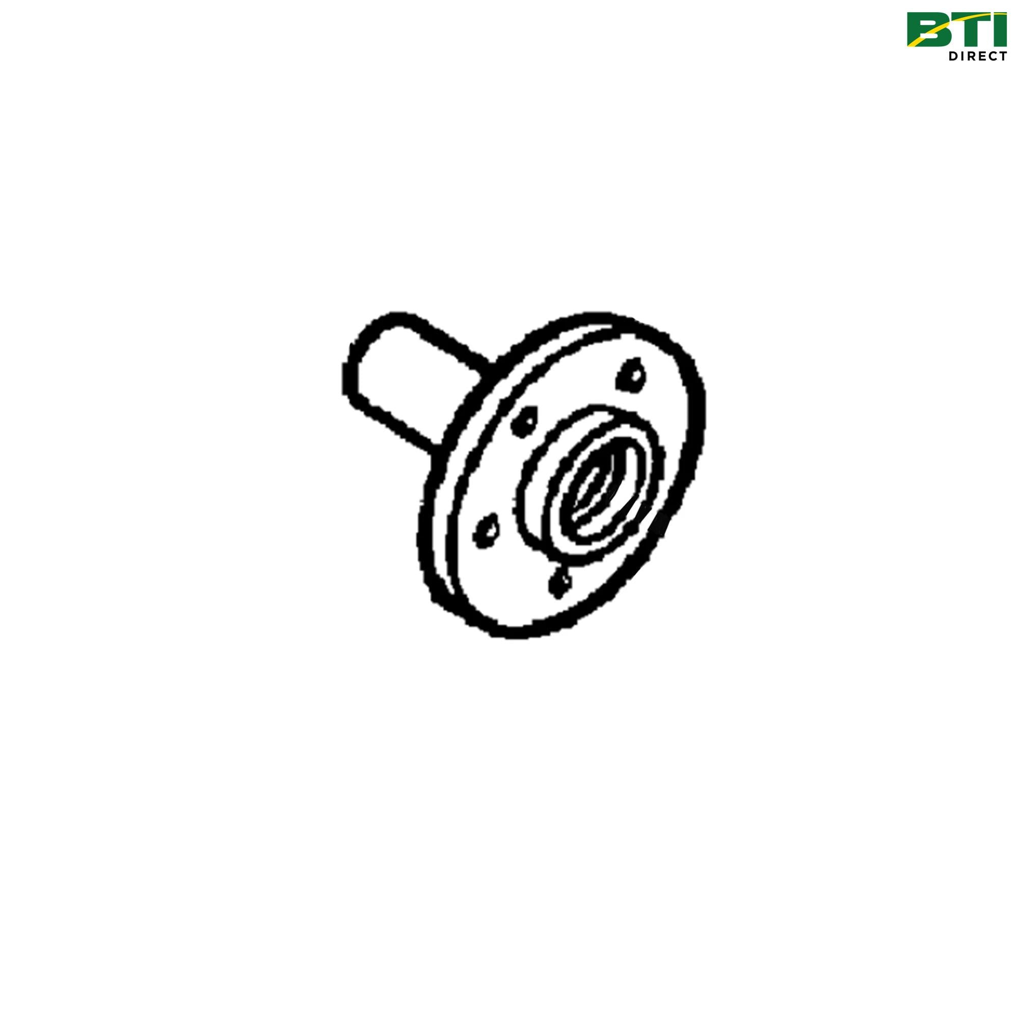 AM127758: Rear Wheel Hub