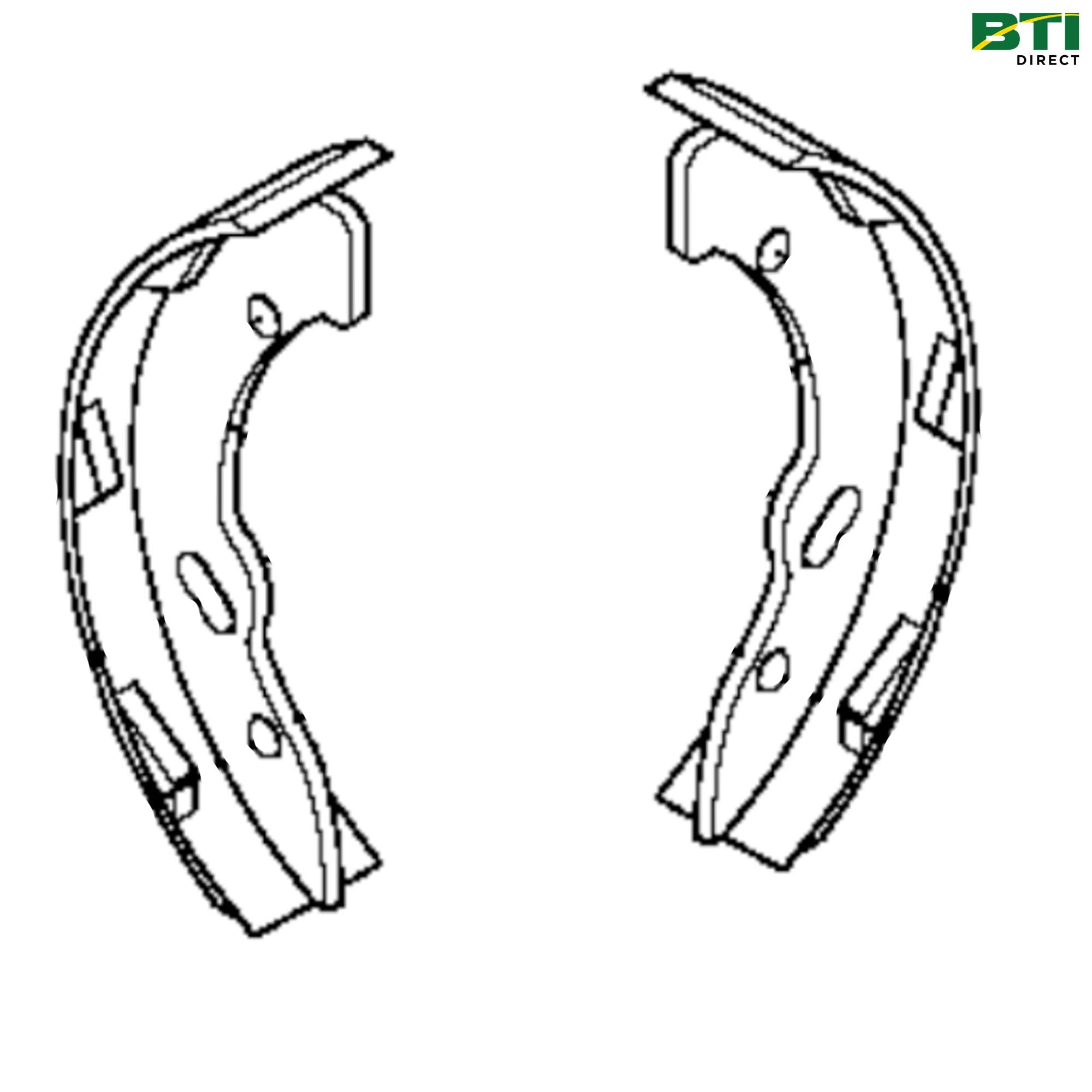 AM128979: Brake Shoe Kit