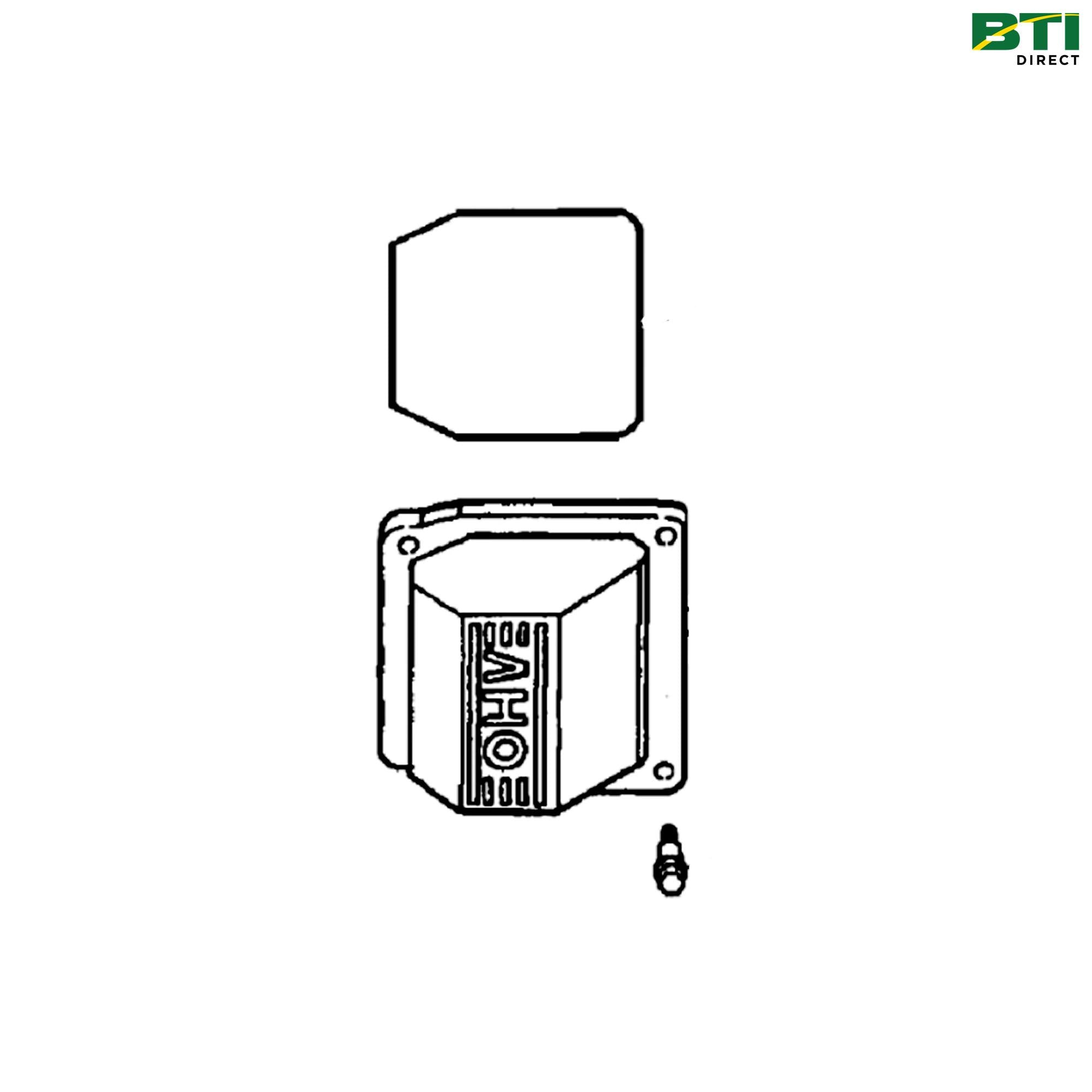 AM134290: Cylinder Head and Valve Cover