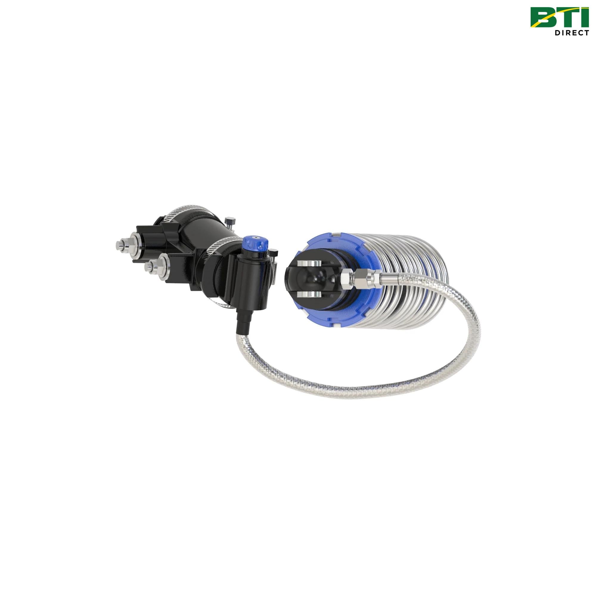 AM140232: Front Shock Absorber, 401 mm Free Length, Left Side