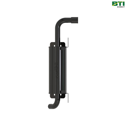 AM140802: Non-Aspirated Round Shaped Spark Arresting Muffler
