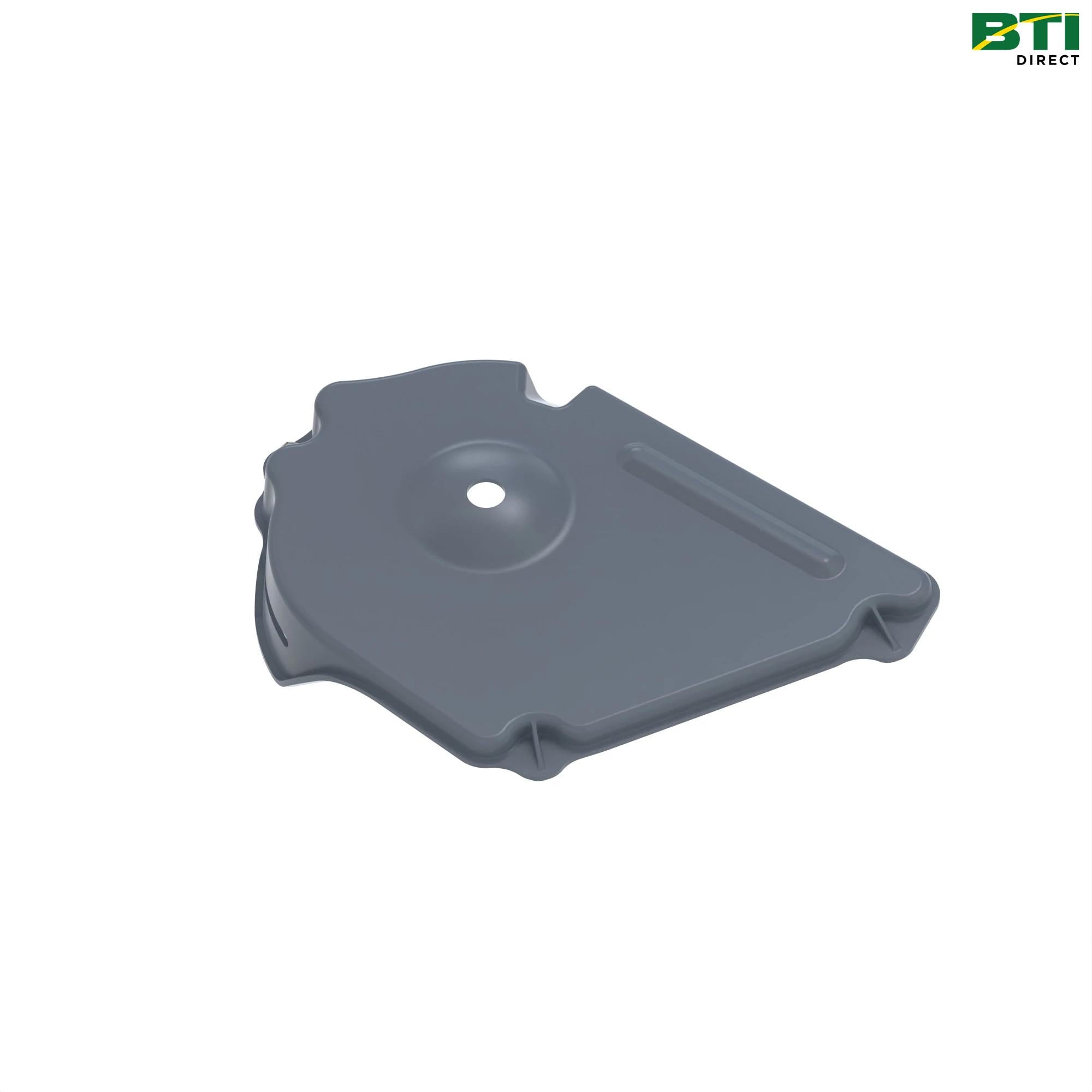 AM143296: Mower Deck Right Side Belt Shield