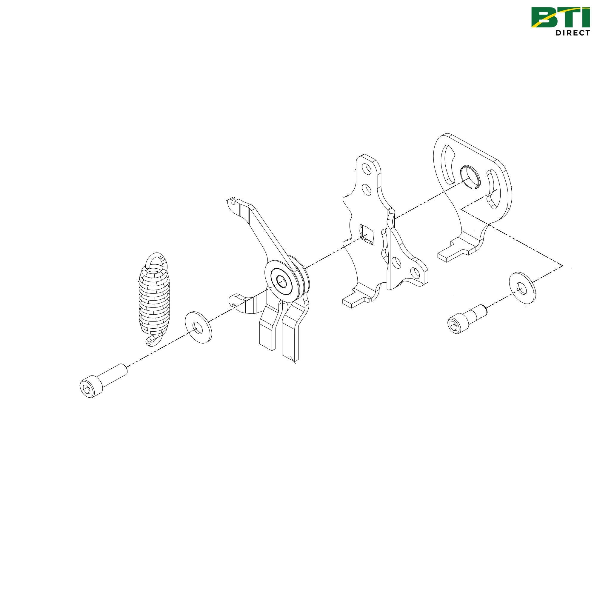 AM144655: Hydrostatic Drive Pump Control Linkage Arm