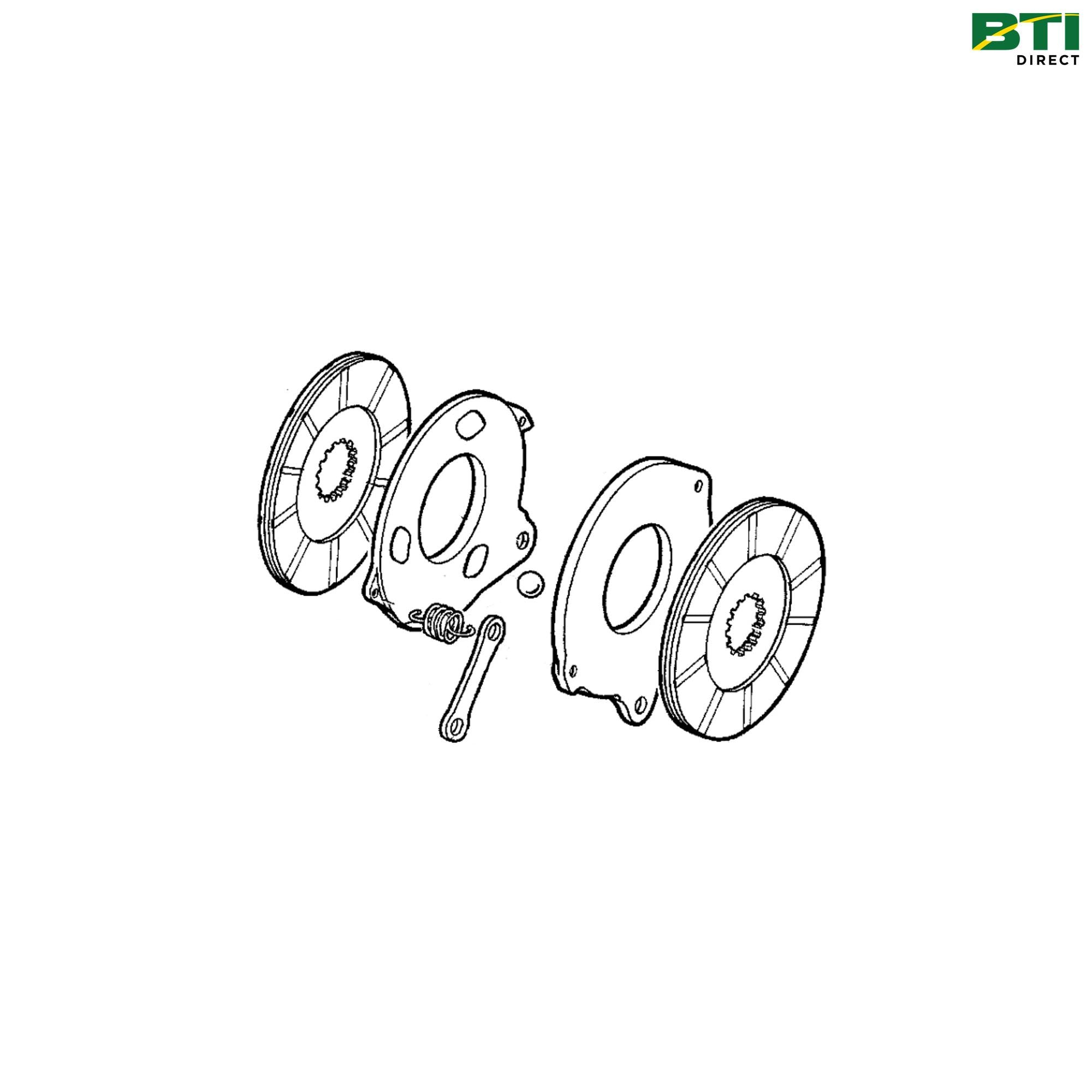 AM3098T: Handbrake Disk Actuating Assembly
