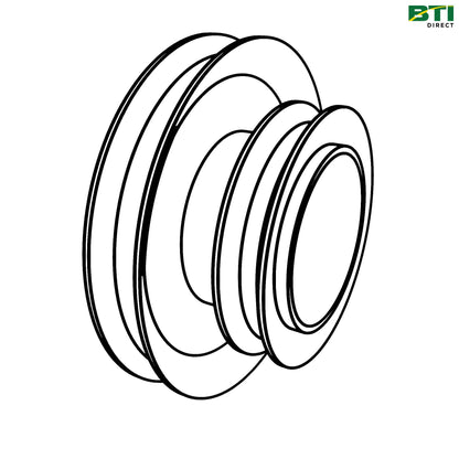 AM33097: Mower Deck Drive Pulley
