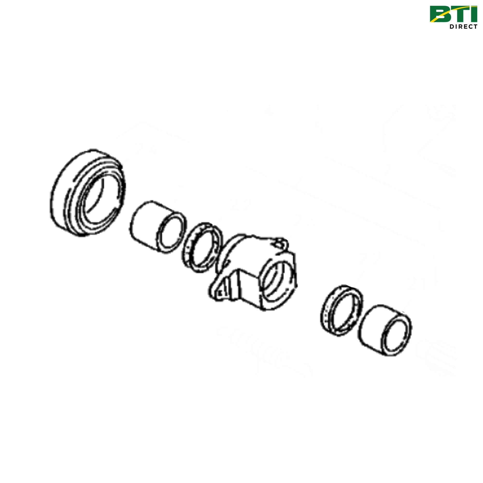 AM877477: Clutch Disk Sleeve Bearing Kit