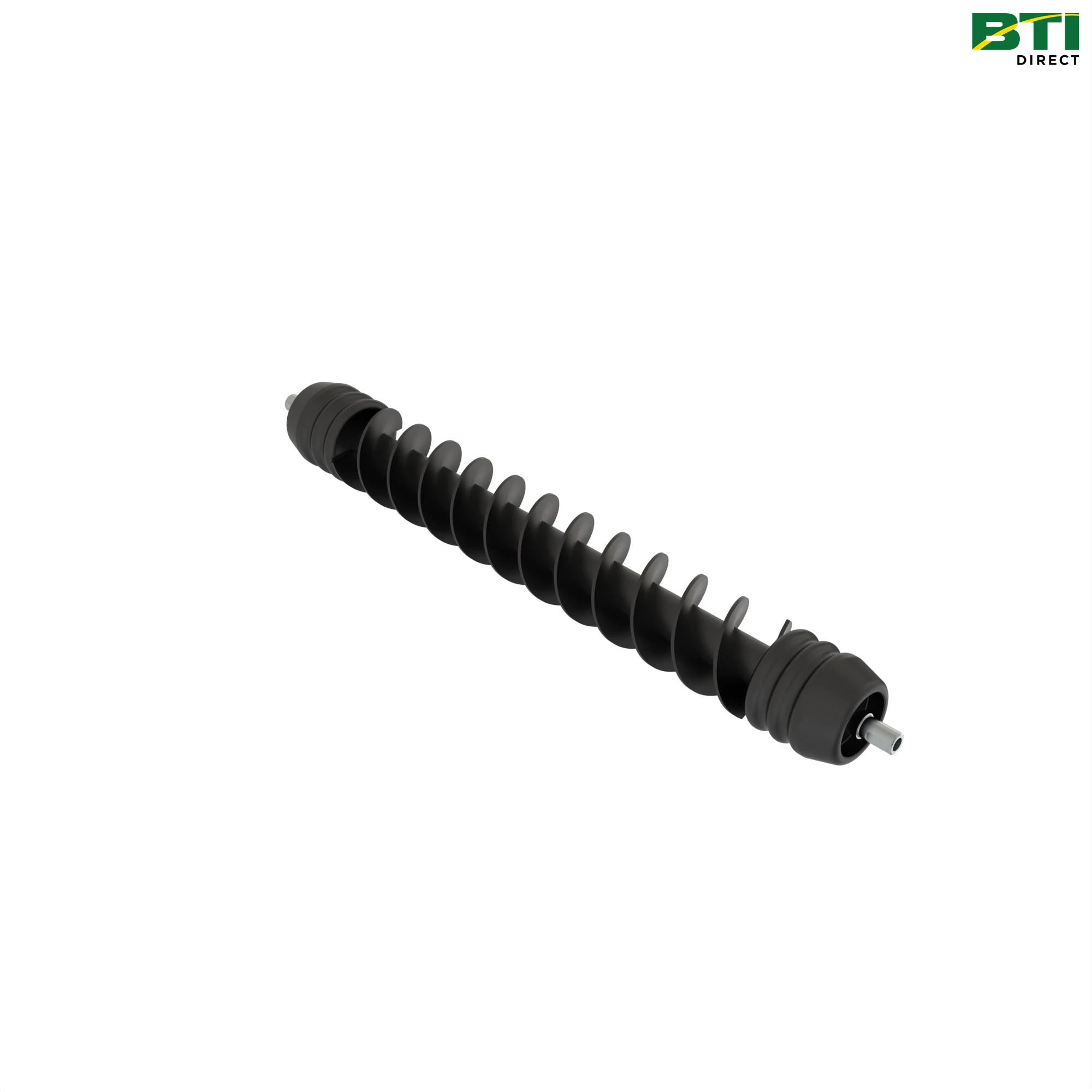 AMT1286: Spiral Roller with Grooved End Caps, 3 inch