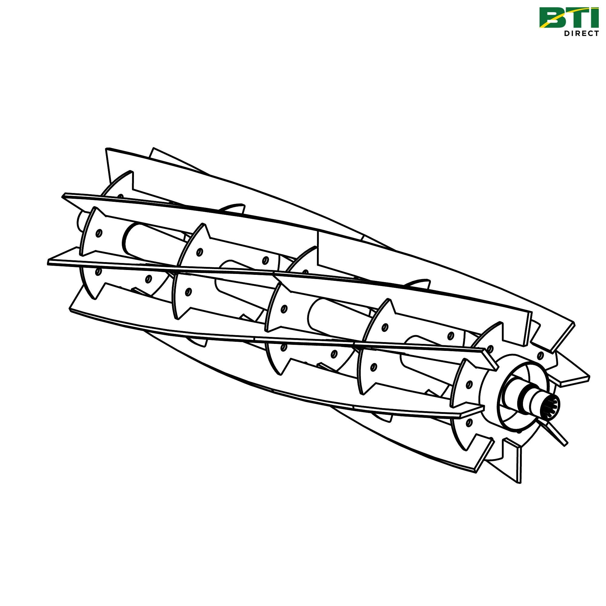 AMT2895: Mower Reel, 5 Blade, 22 inch