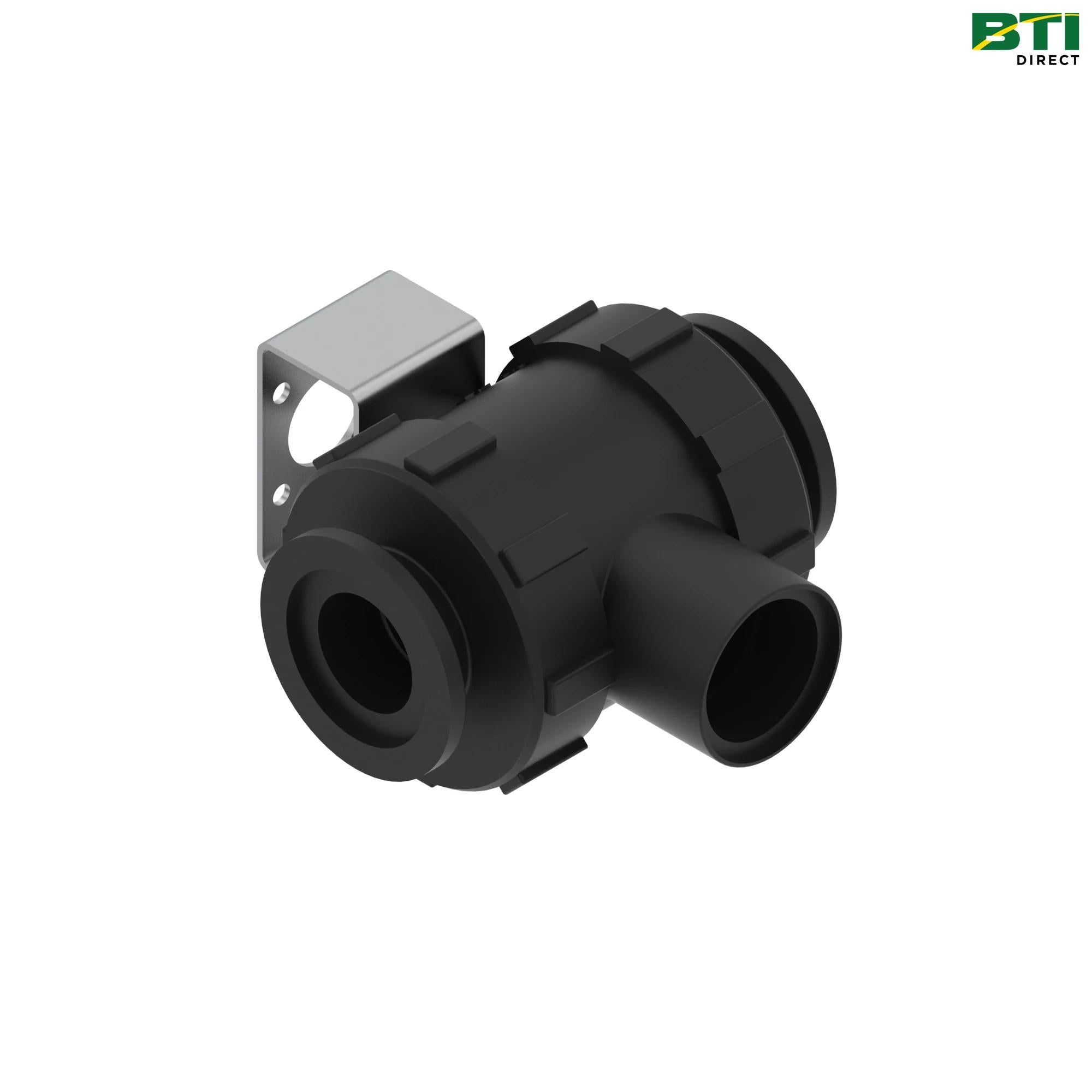 AN206185: 2 Way Ball Cock Valve, 1.5 Inch Flange