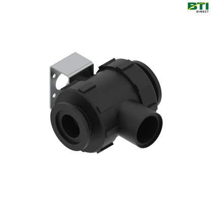 AN206185: 2 Way Ball Cock Valve, 1.5 Inch Flange