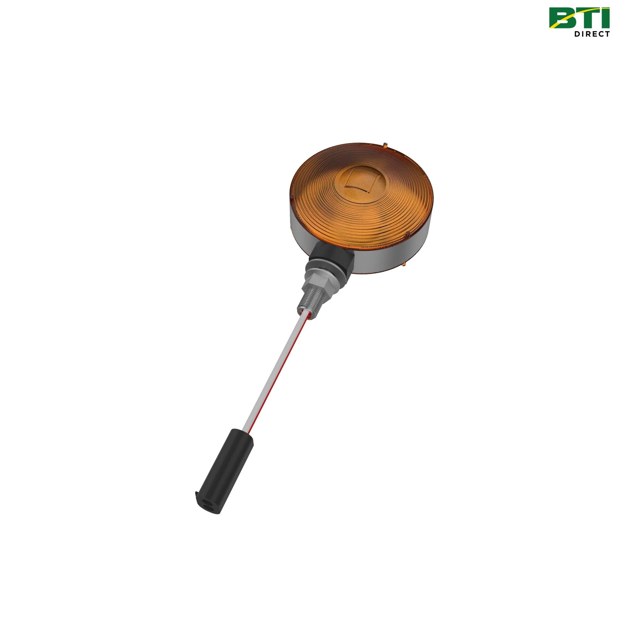 AR50580: Round Warning Lamp, 12.8 Volts, 26.9 Watts