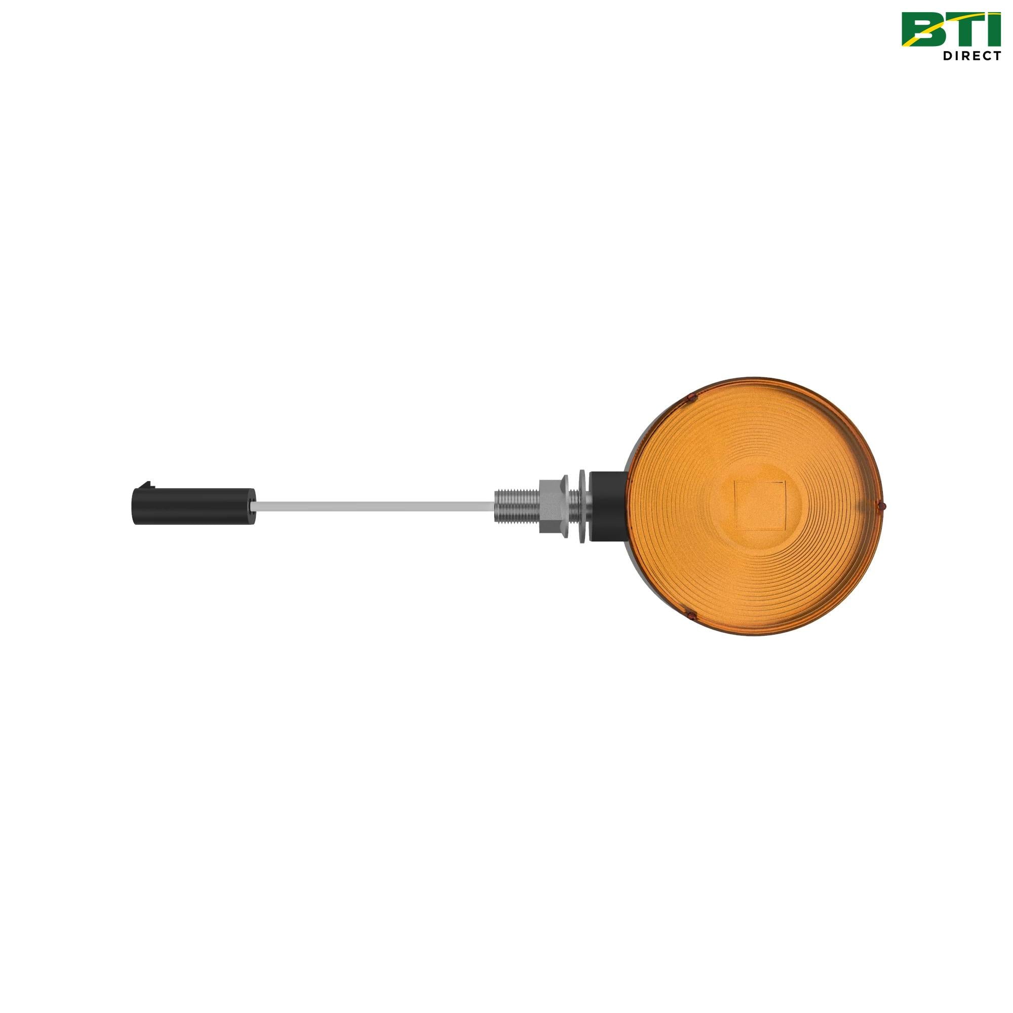 AR50580: Round Warning Lamp, 12.8 Volts, 26.9 Watts