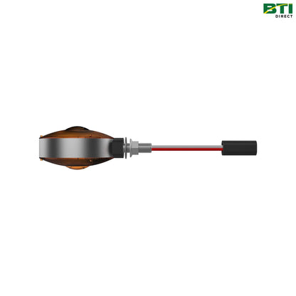 AR50580: Round Warning Lamp, 12.8 Volts, 26.9 Watts