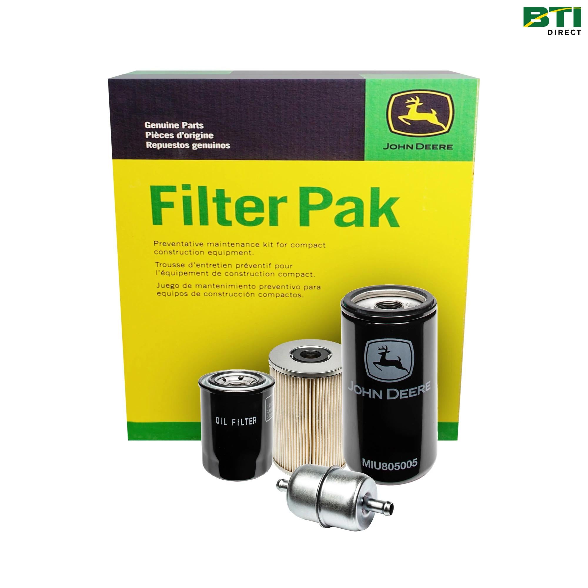 AT535106: 500 Hour Filter Pak for Compact Construction