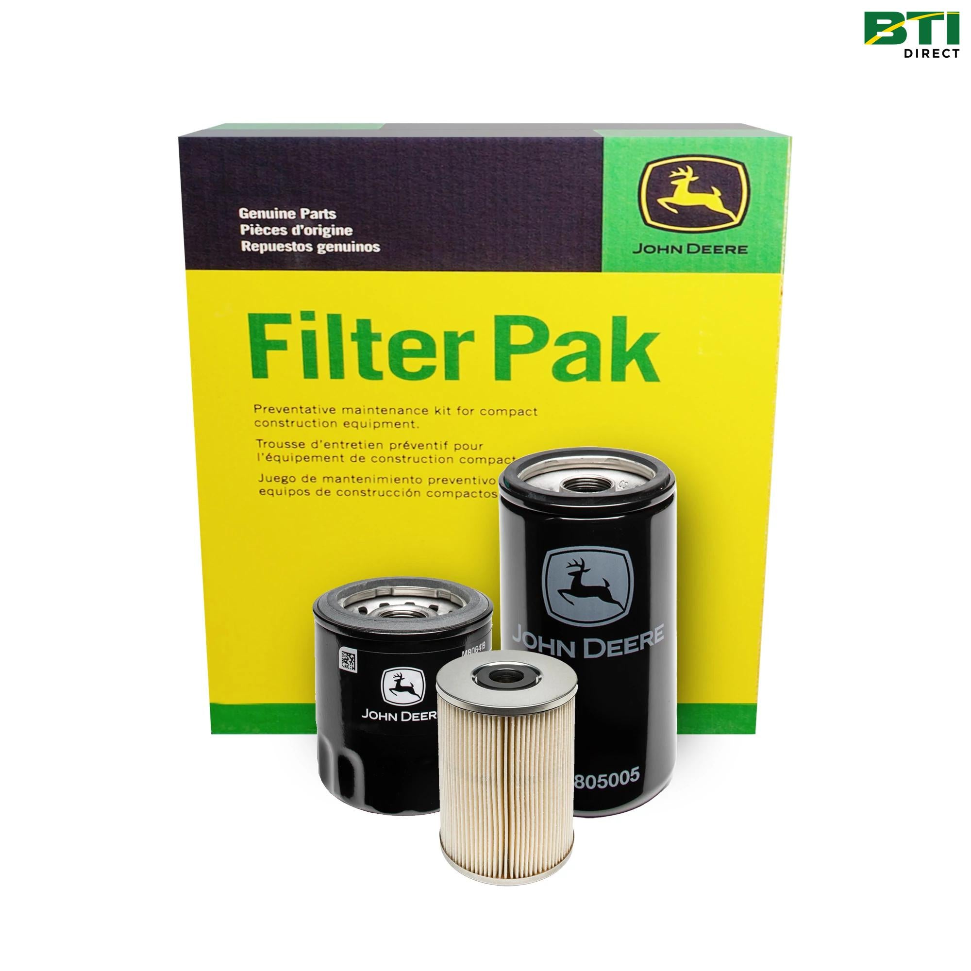 AT536104: 500 Hour Filter Pak for Compact Construction