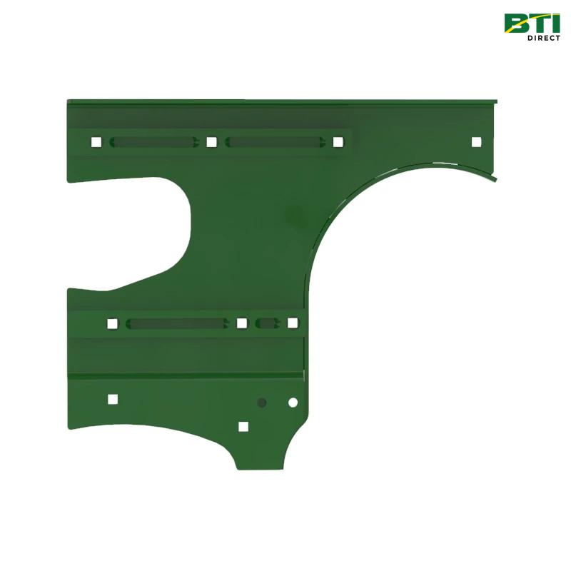 AXE51606: Lower Front Feed Roll Wear Plate, Right Side Assembly