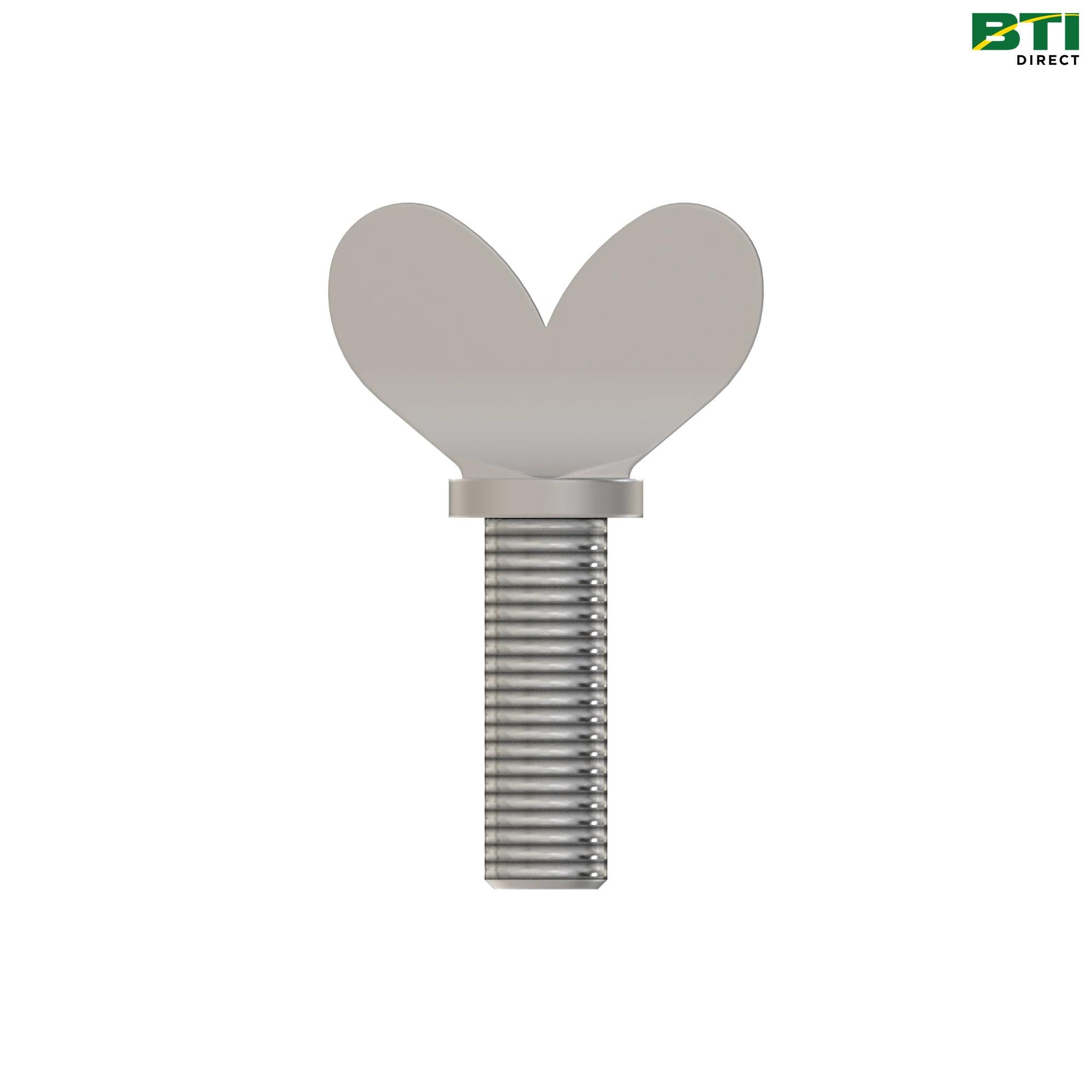 B28053: Wing Screw, 1/4" X 1.31"