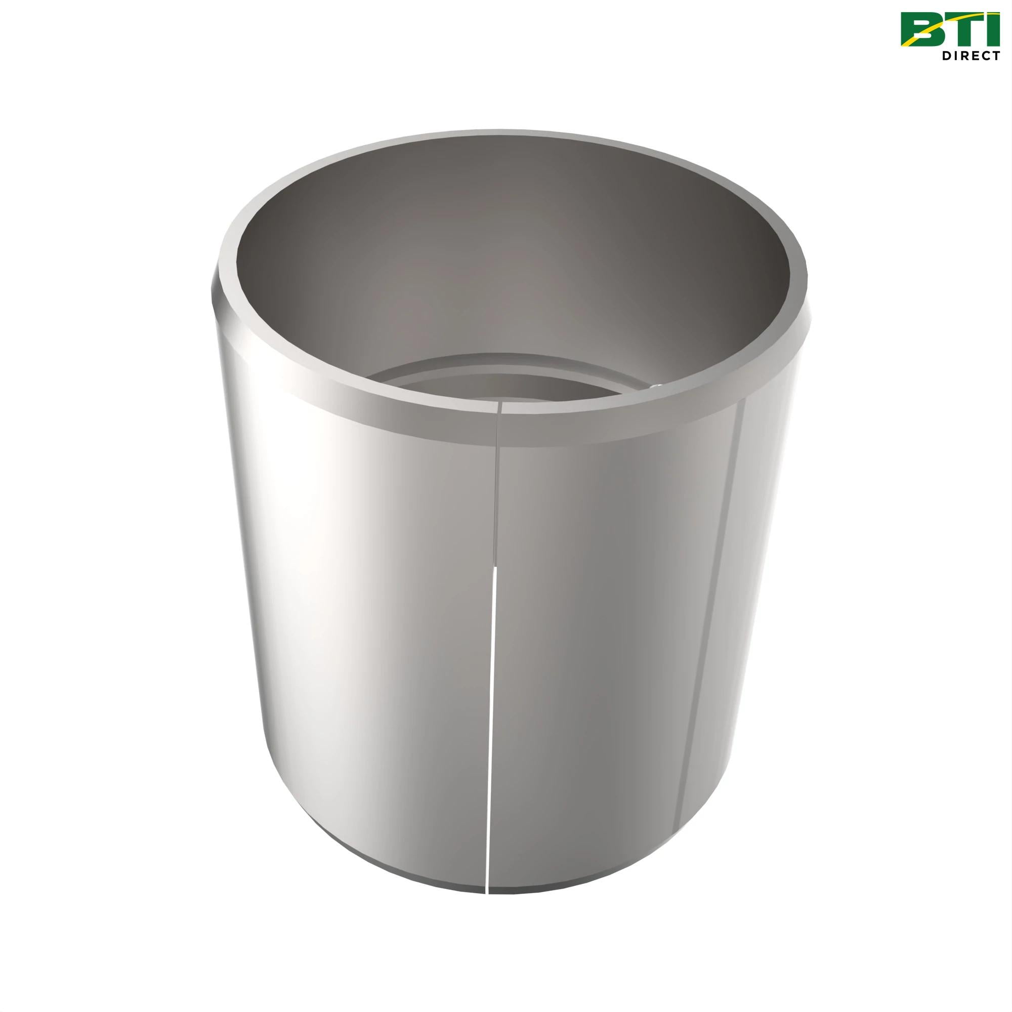 B413R: Cylindrical Alloy Bushing with Hole