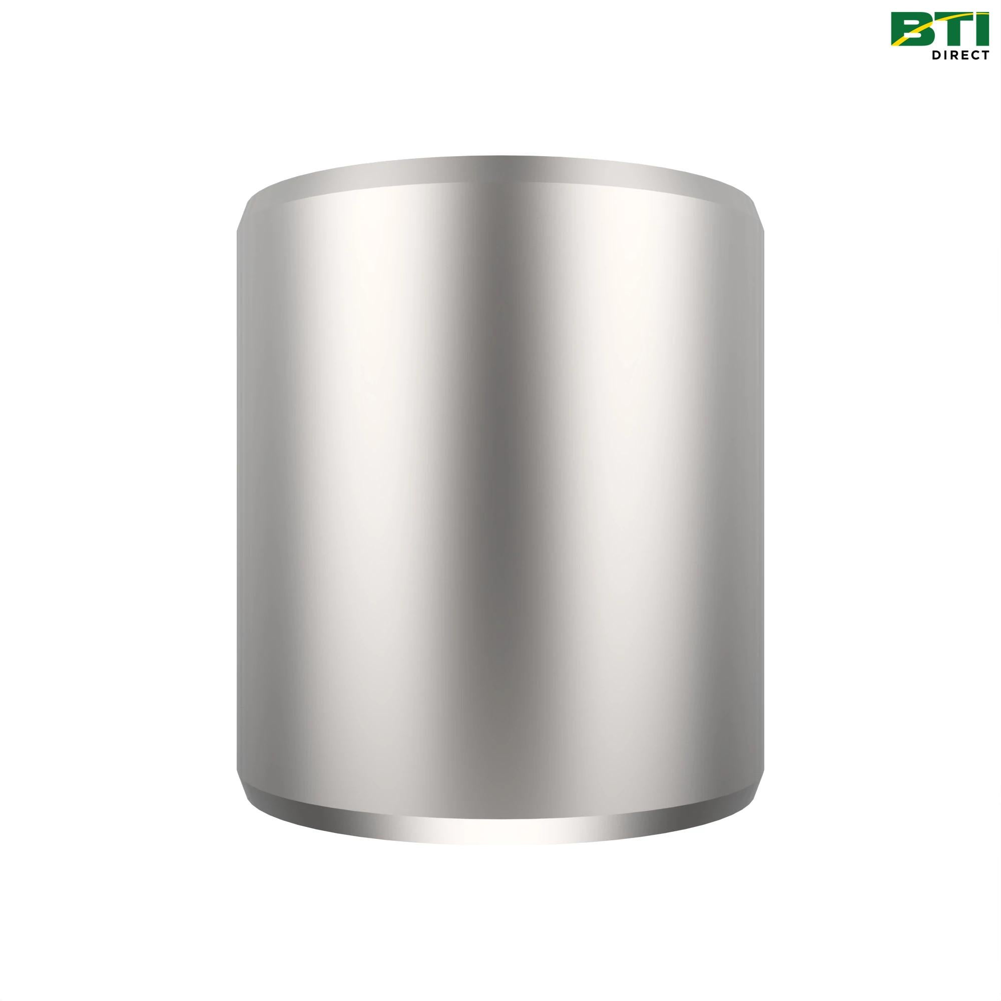B413R: Cylindrical Alloy Bushing with Hole