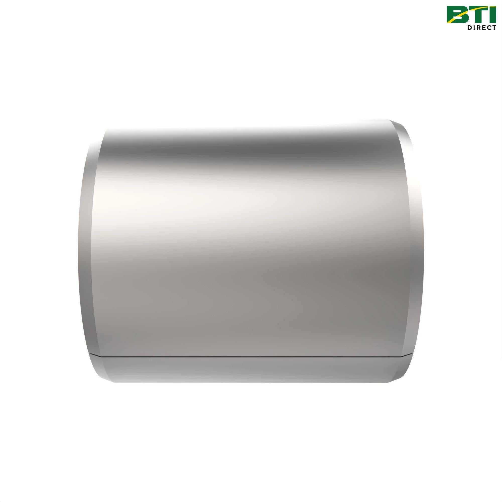 B413R: Cylindrical Alloy Bushing with Hole