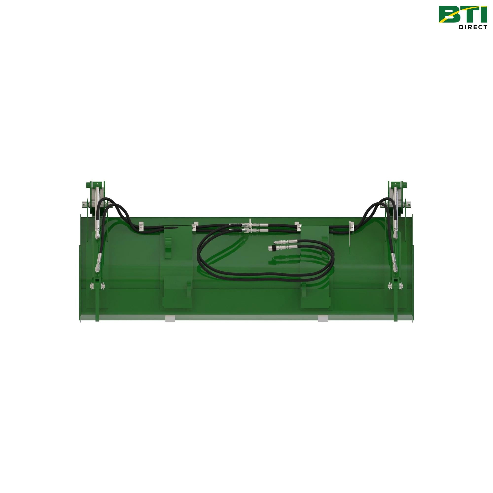 BCC10019: Heavy-Duty Multi-Purpose Bucket Attachment with Grapple, 2200 mm