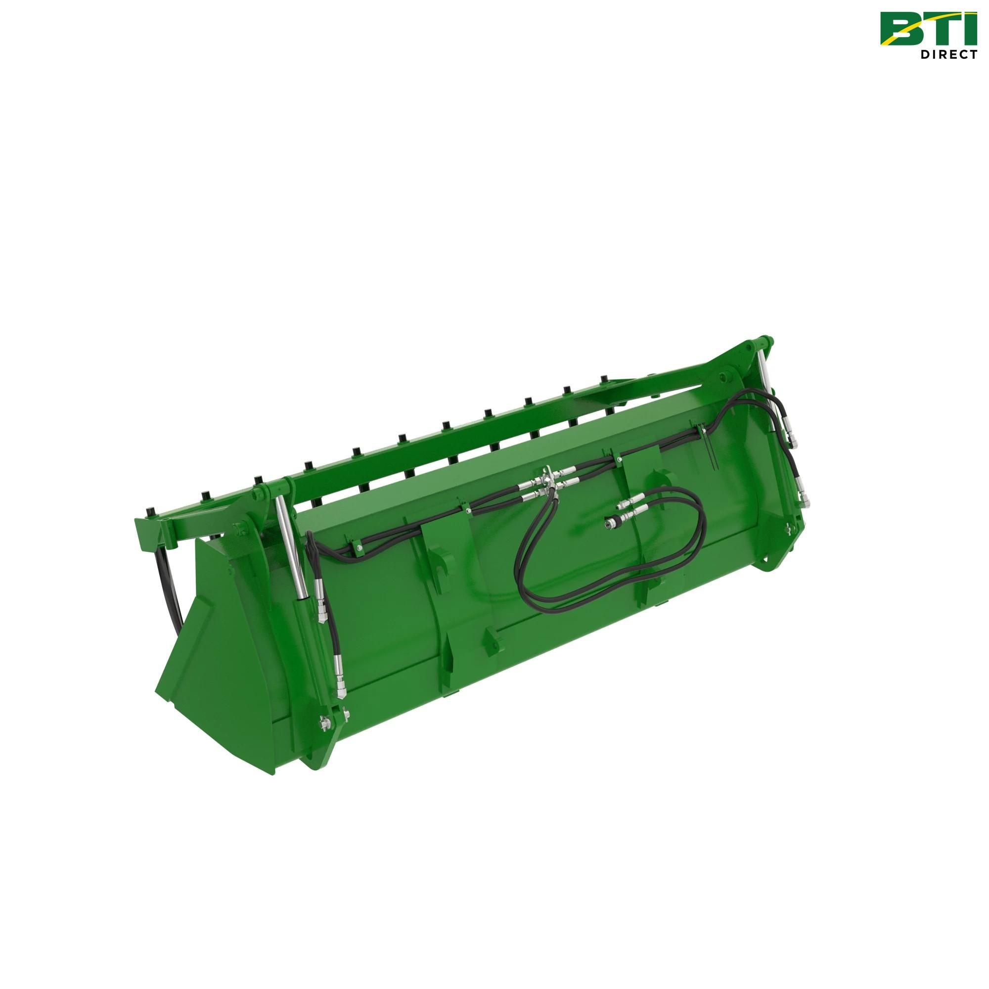 BCC10020: Heavy-Duty Multi-Purpose Bucket Attachment with Grapple, 2450 mm