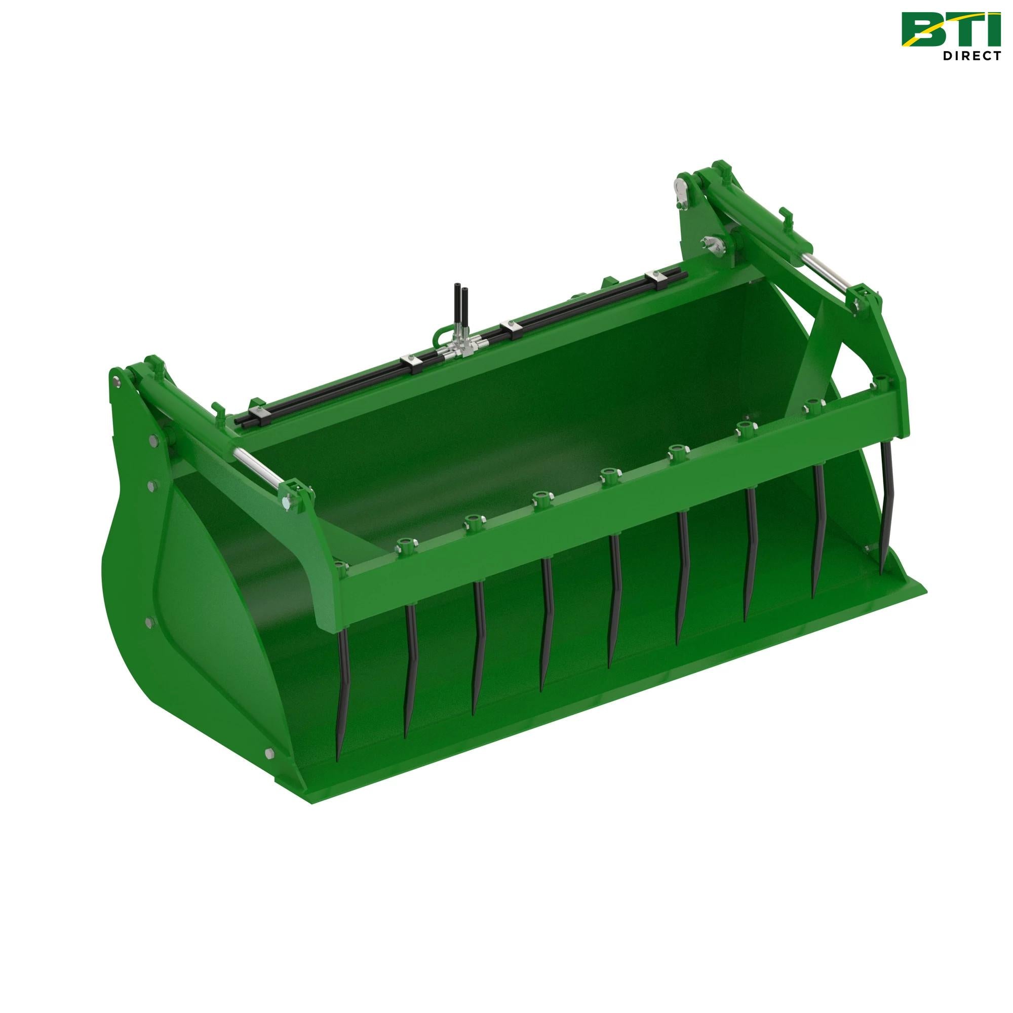 BCC10185: Standard Multi-Purpose Bucket Attachment with Grapple, 1800 mm
